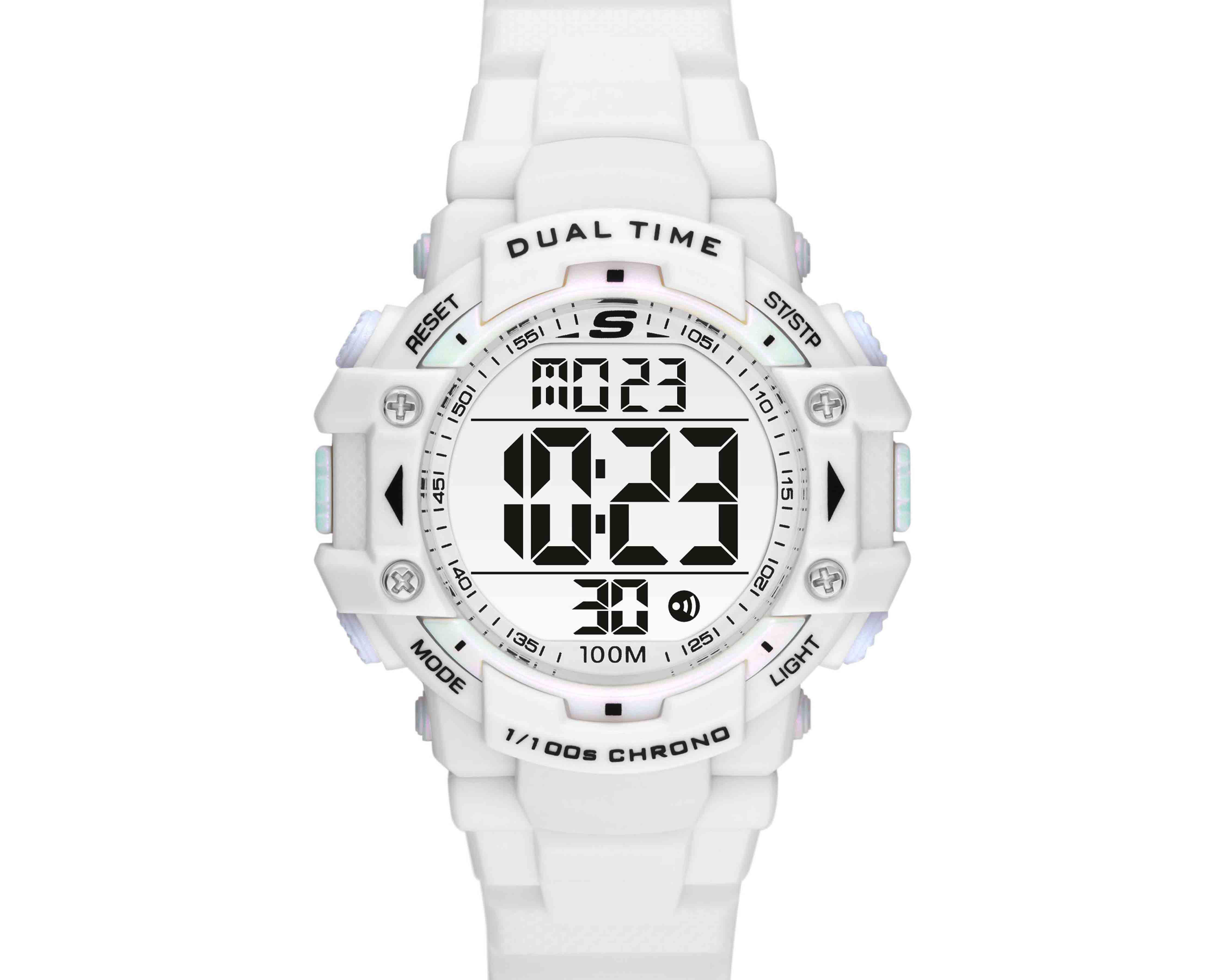 Foto 6 pulgar | Reloj Skechers SR2111 Blanco