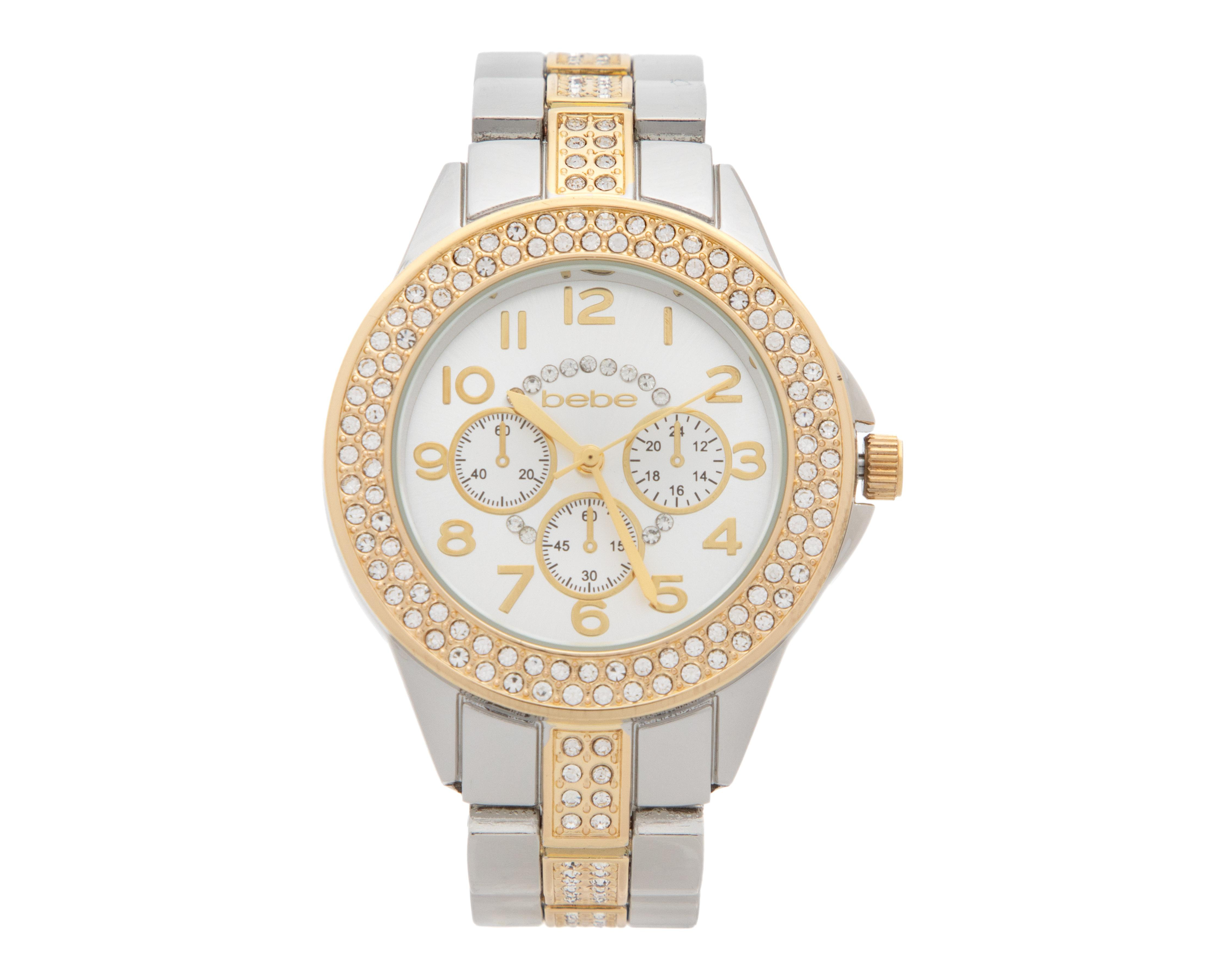 Foto 2 pulgar | Reloj Bebe BEB5659BU Plateado
