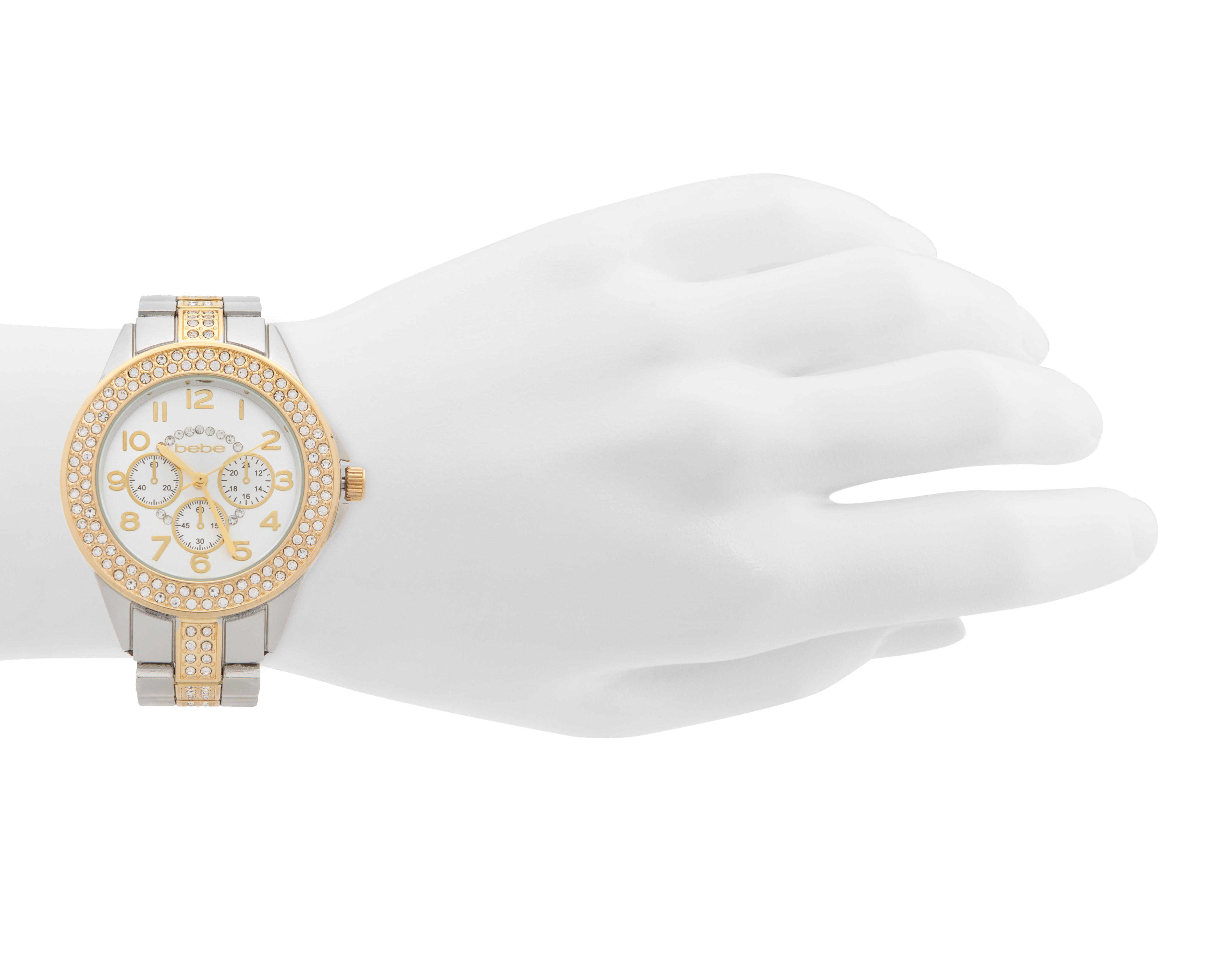 Foto 5 pulgar | Reloj Bebe BEB5659BU Plateado