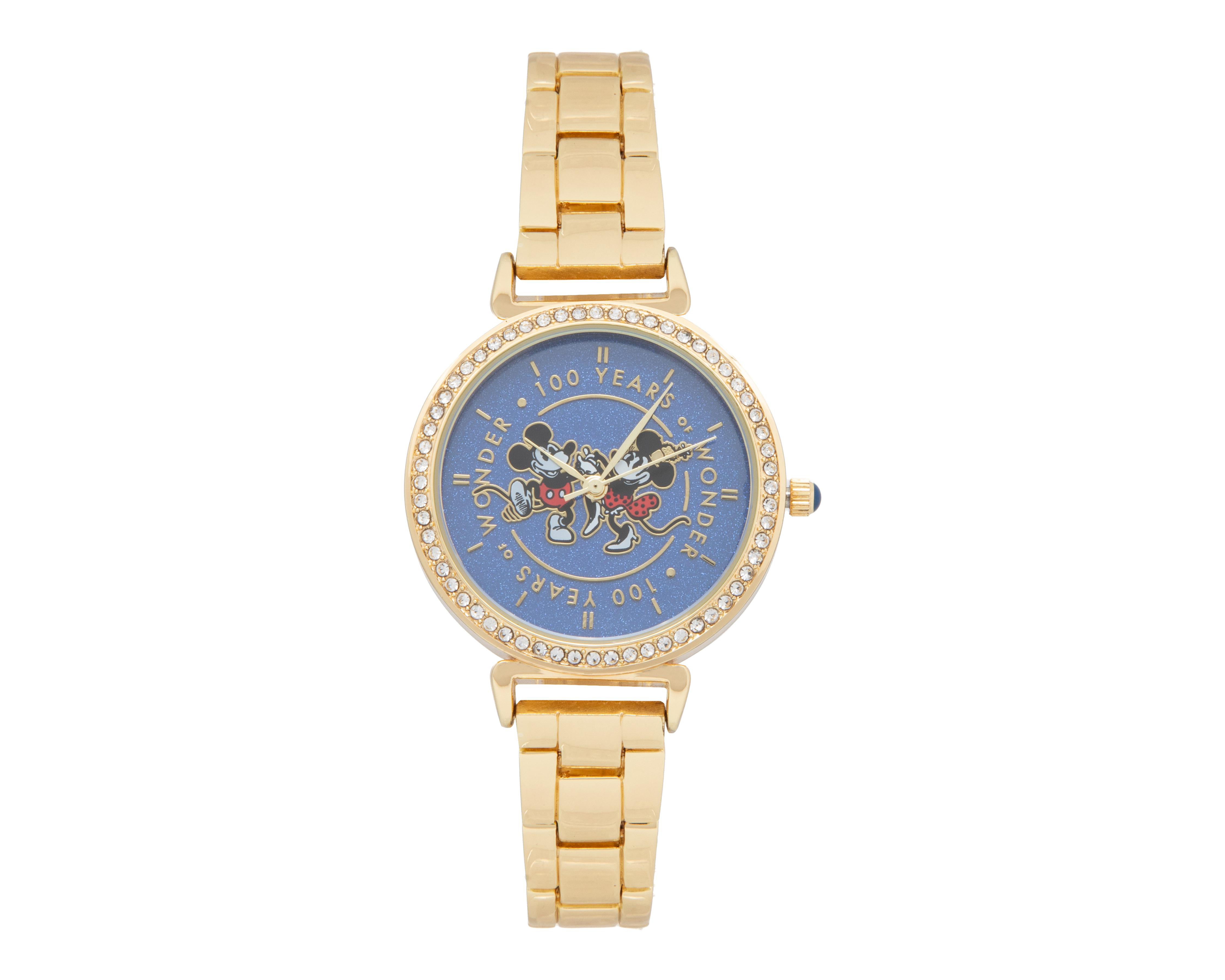 Foto 2 pulgar | Reloj Disney MK8254RO Dorado