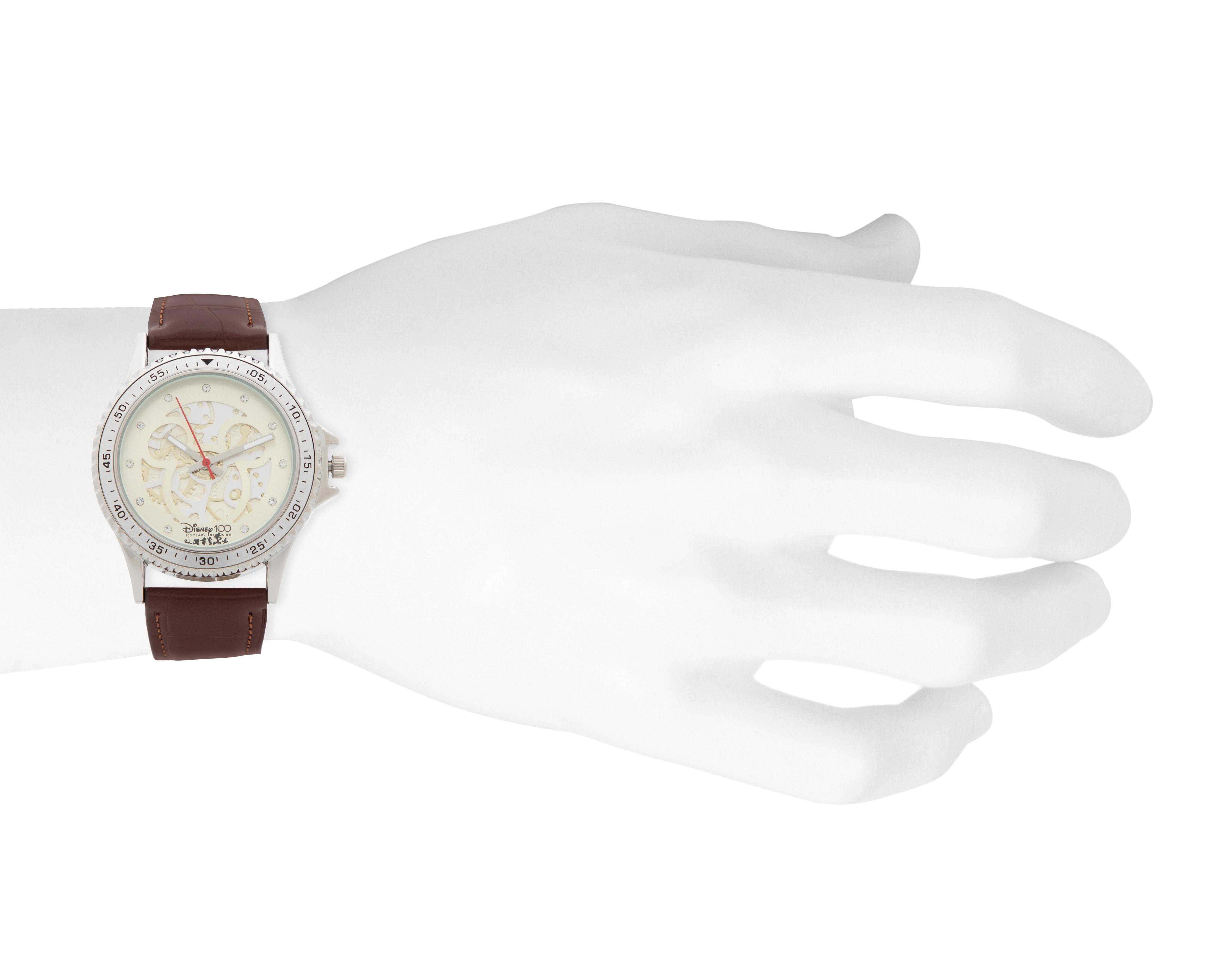 Foto 5 pulgar | Reloj Disney Mickey Mouse Plateado
