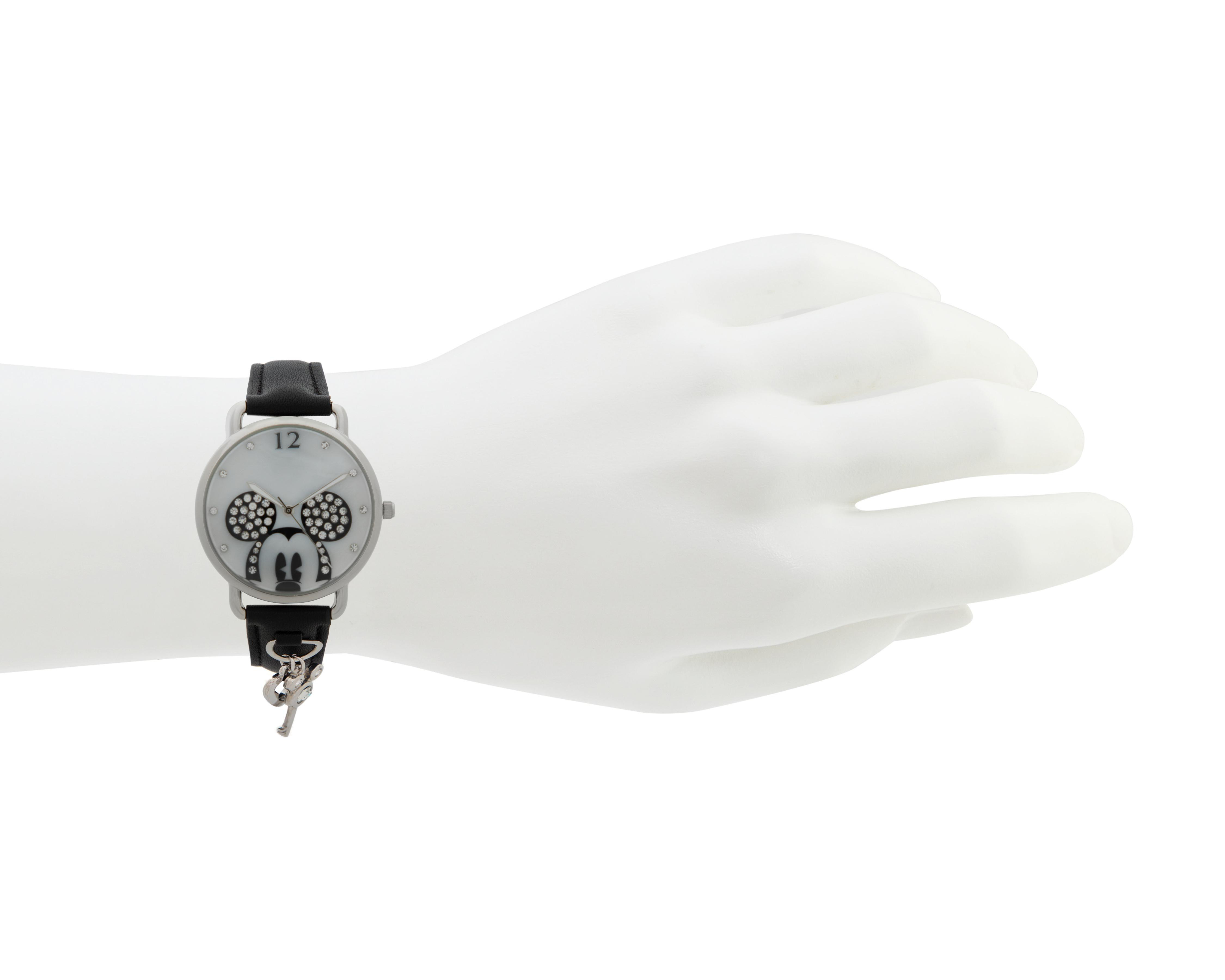 Foto 5 pulgar | Reloj Disney Mickey Mouse Negro