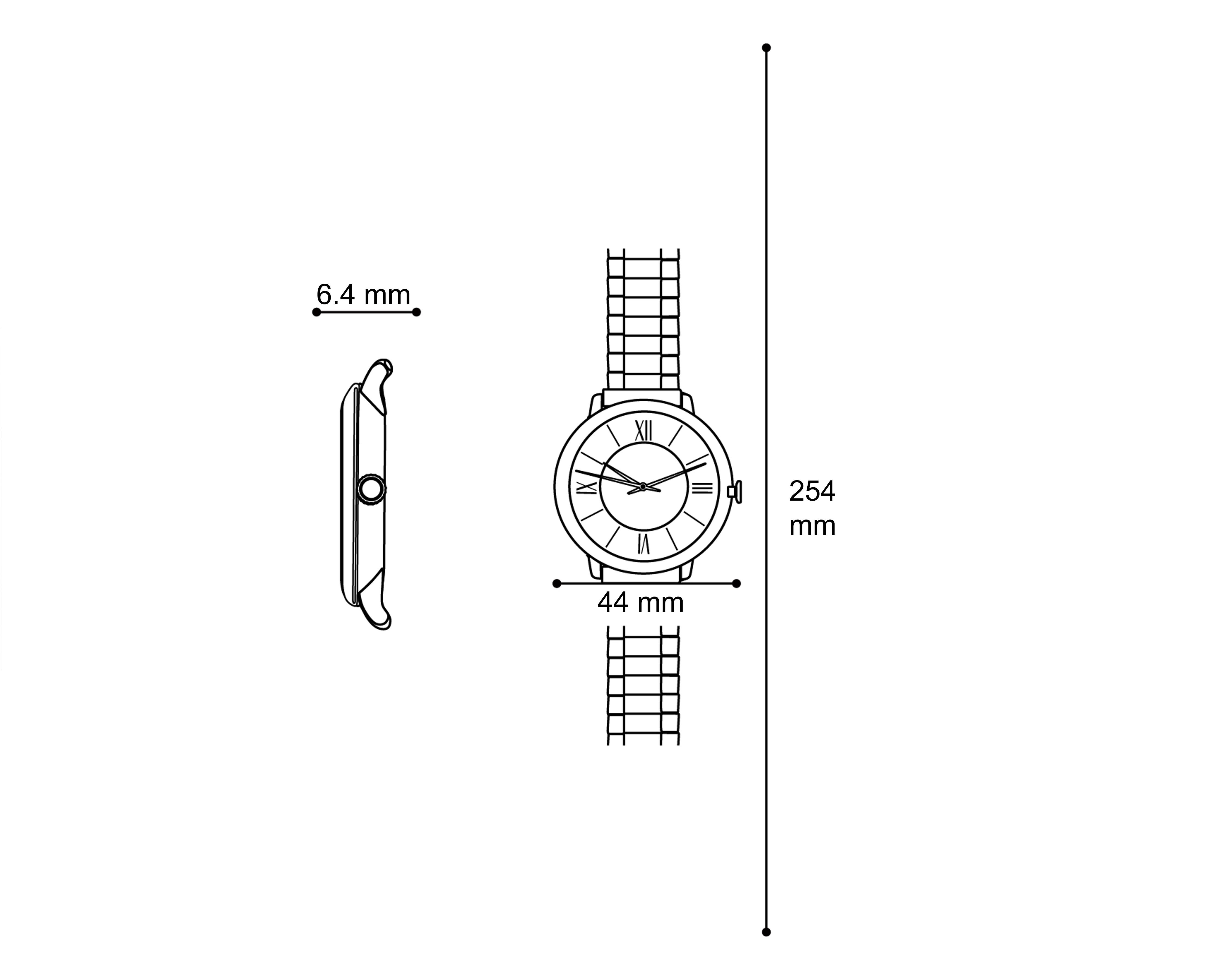 Foto 7 pulgar | Reloj Disney Mickey Mouse Negro