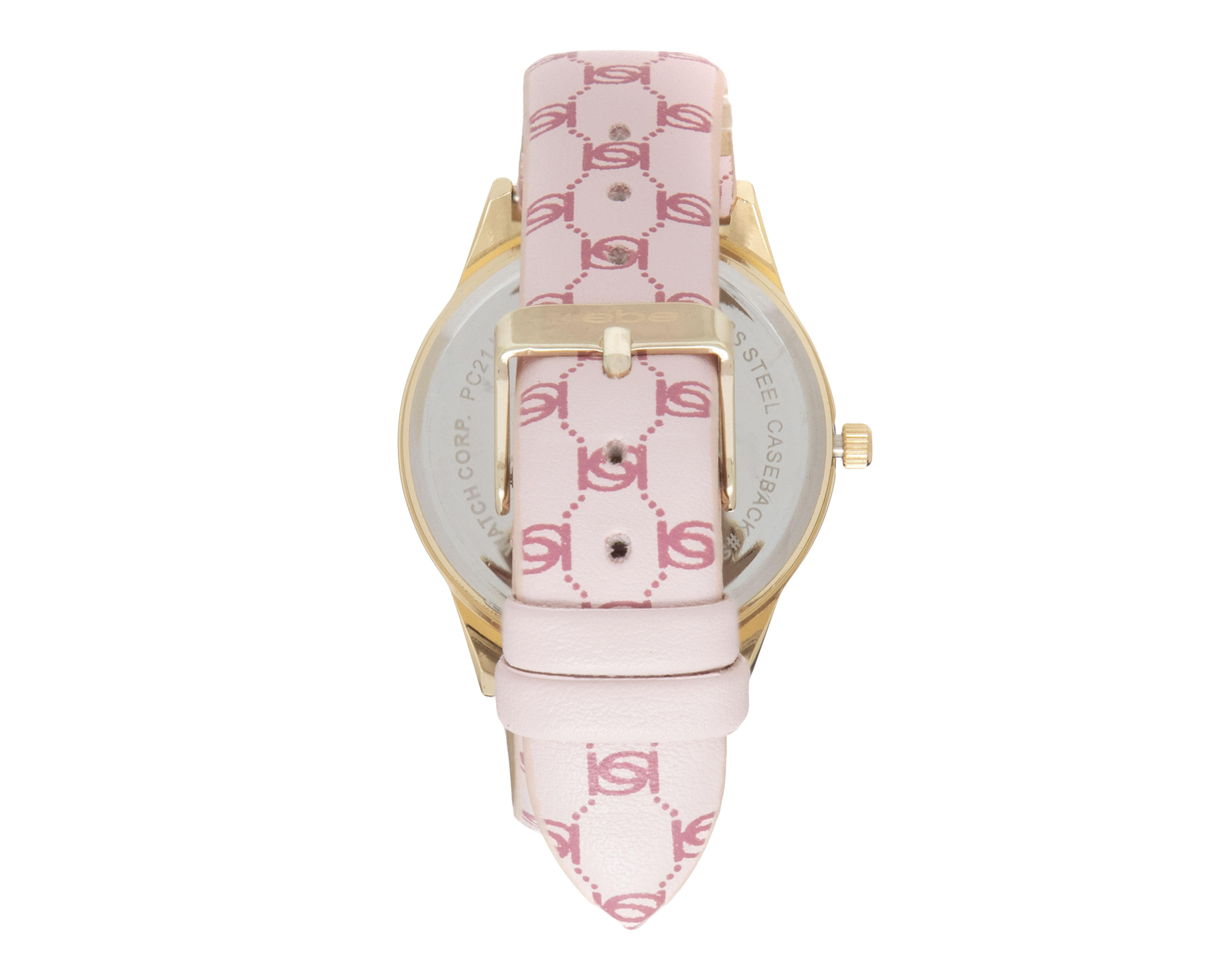 Foto 4 pulgar | Reloj Bebe BEB3353BU Rosa