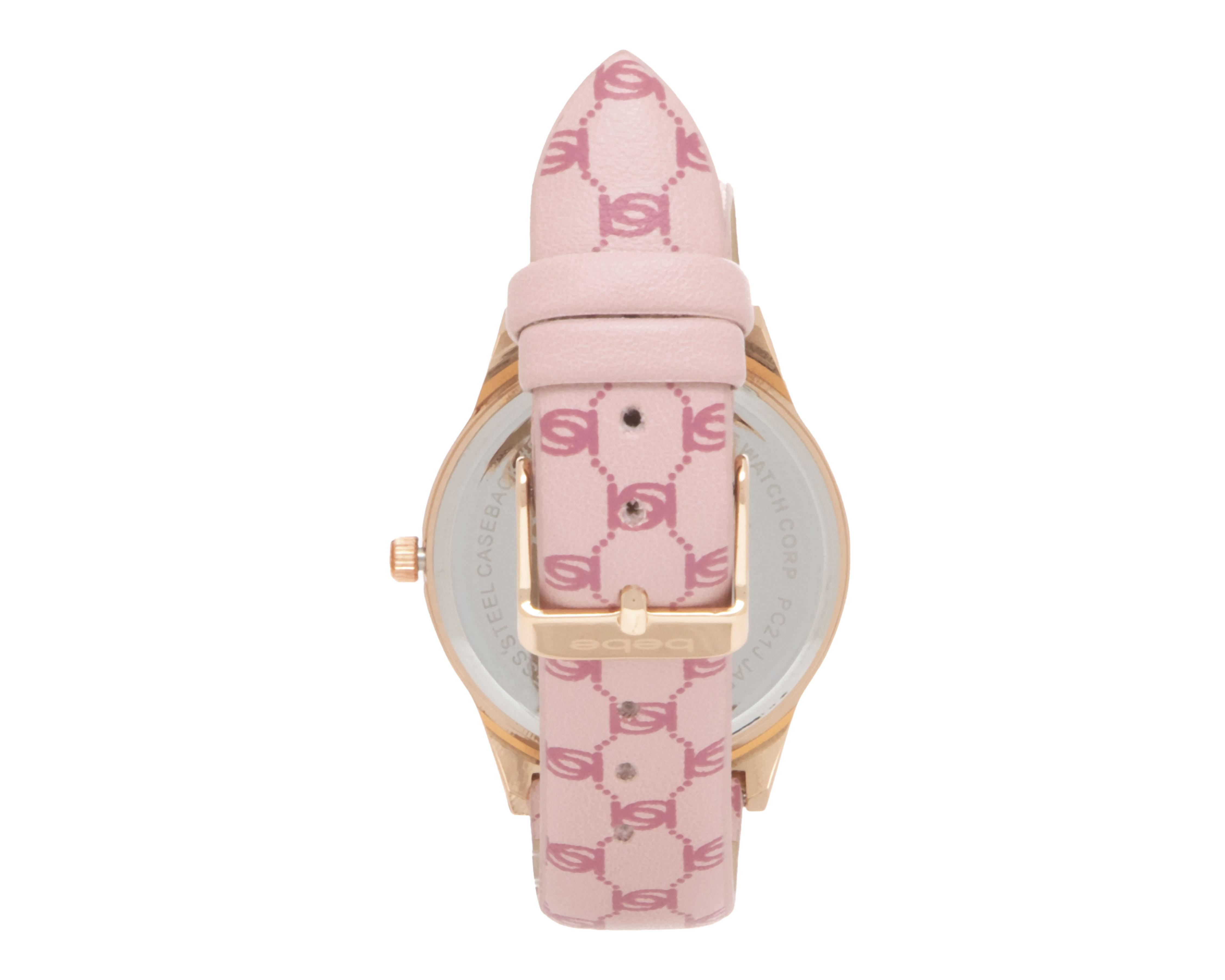 Foto 4 pulgar | Reloj Bebe BEB3352BU Rosa