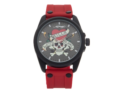 Foto 1 | Reloj Ed Hardy 50459B-42-F15 Rojo