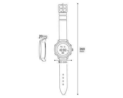 Foto 7 | Reloj Ed Hardy 50459B-42-F15 Rojo