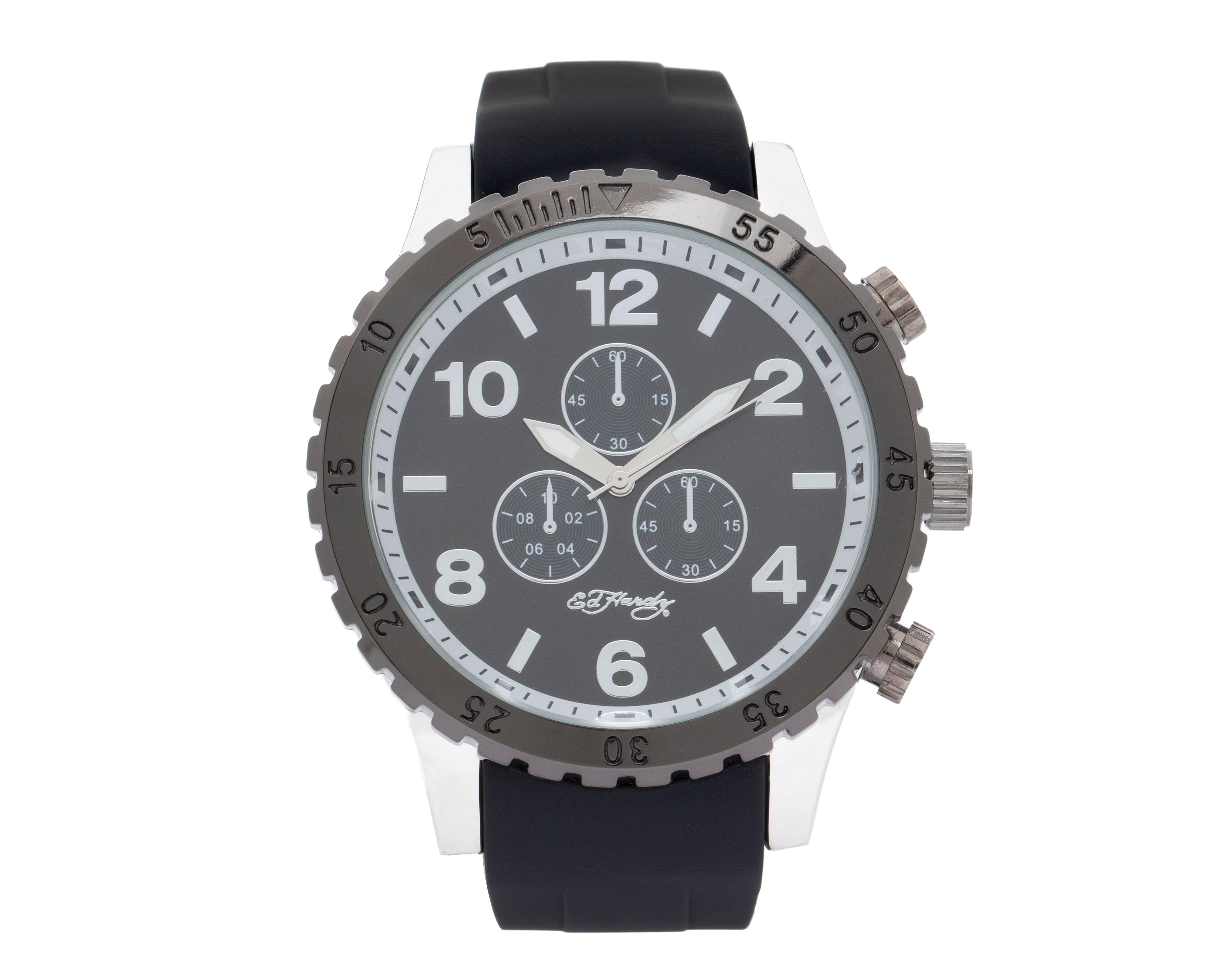 Foto 2 | Reloj Ed Hardy 9749S-42-G02 con 2 Accesorios