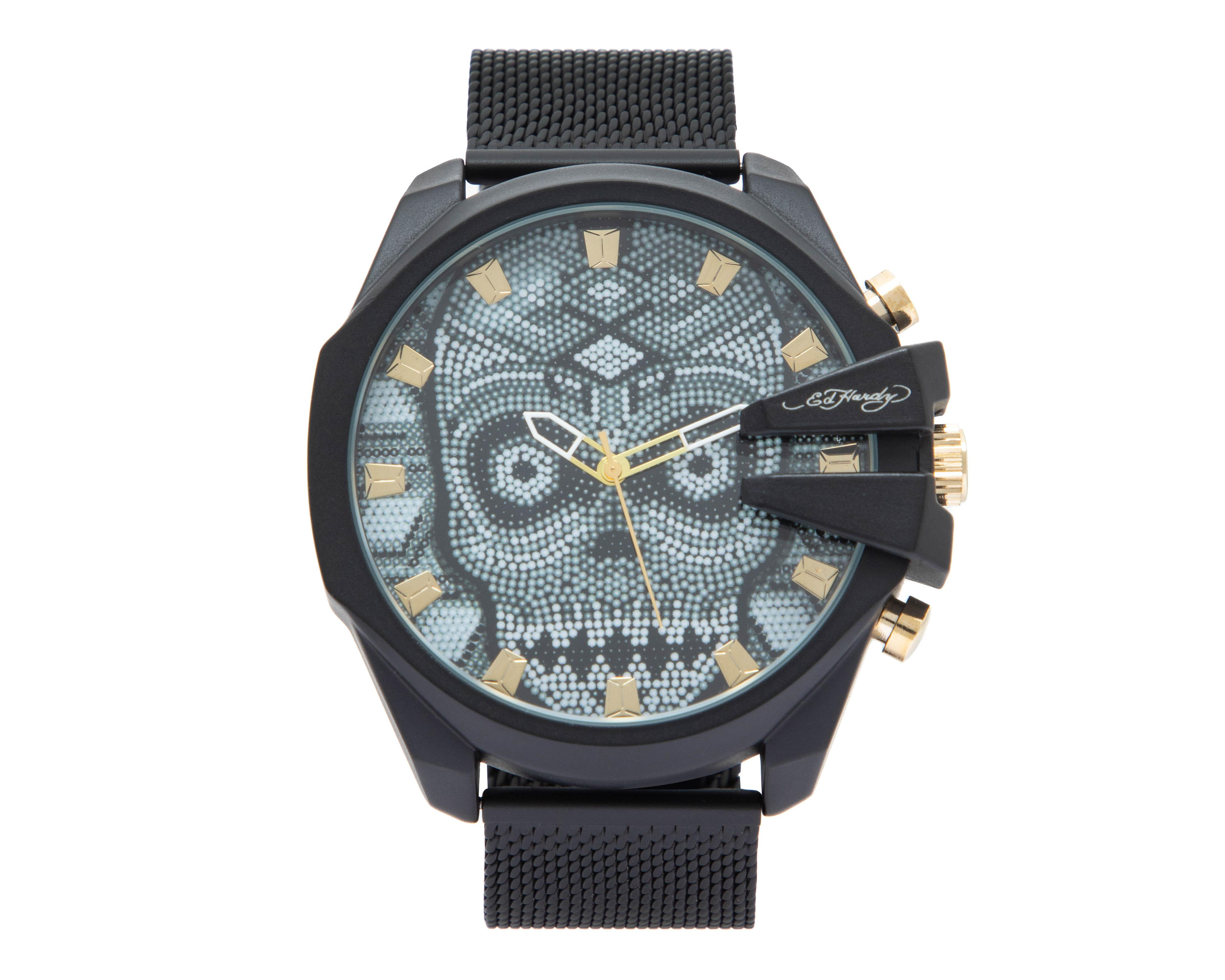 Foto 2 pulgar | Reloj Ed Hardy 50450B-42-D02 Negro