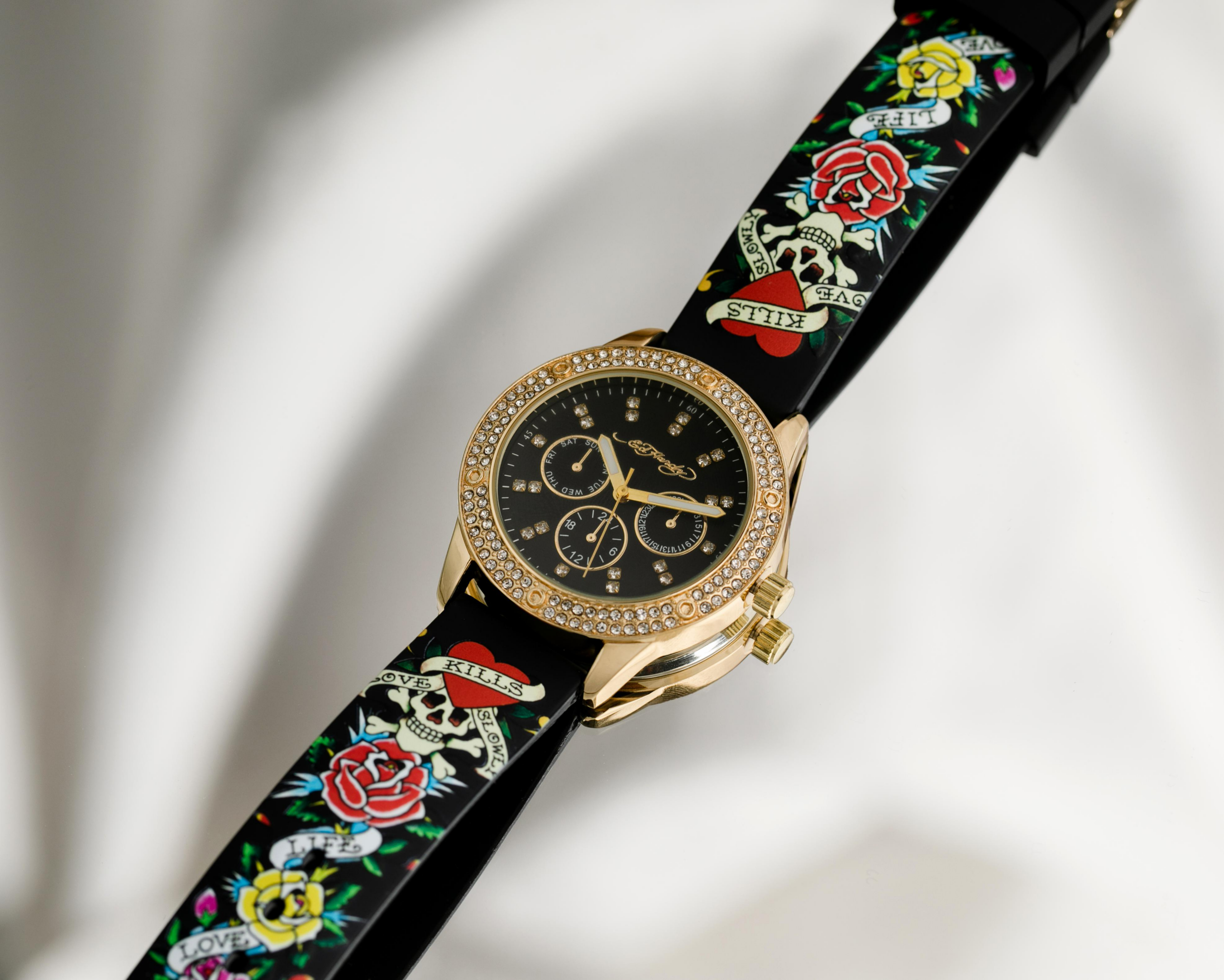 Foto 7 pulgar | Reloj Ed Hardy 14982G-42-G01 Negro