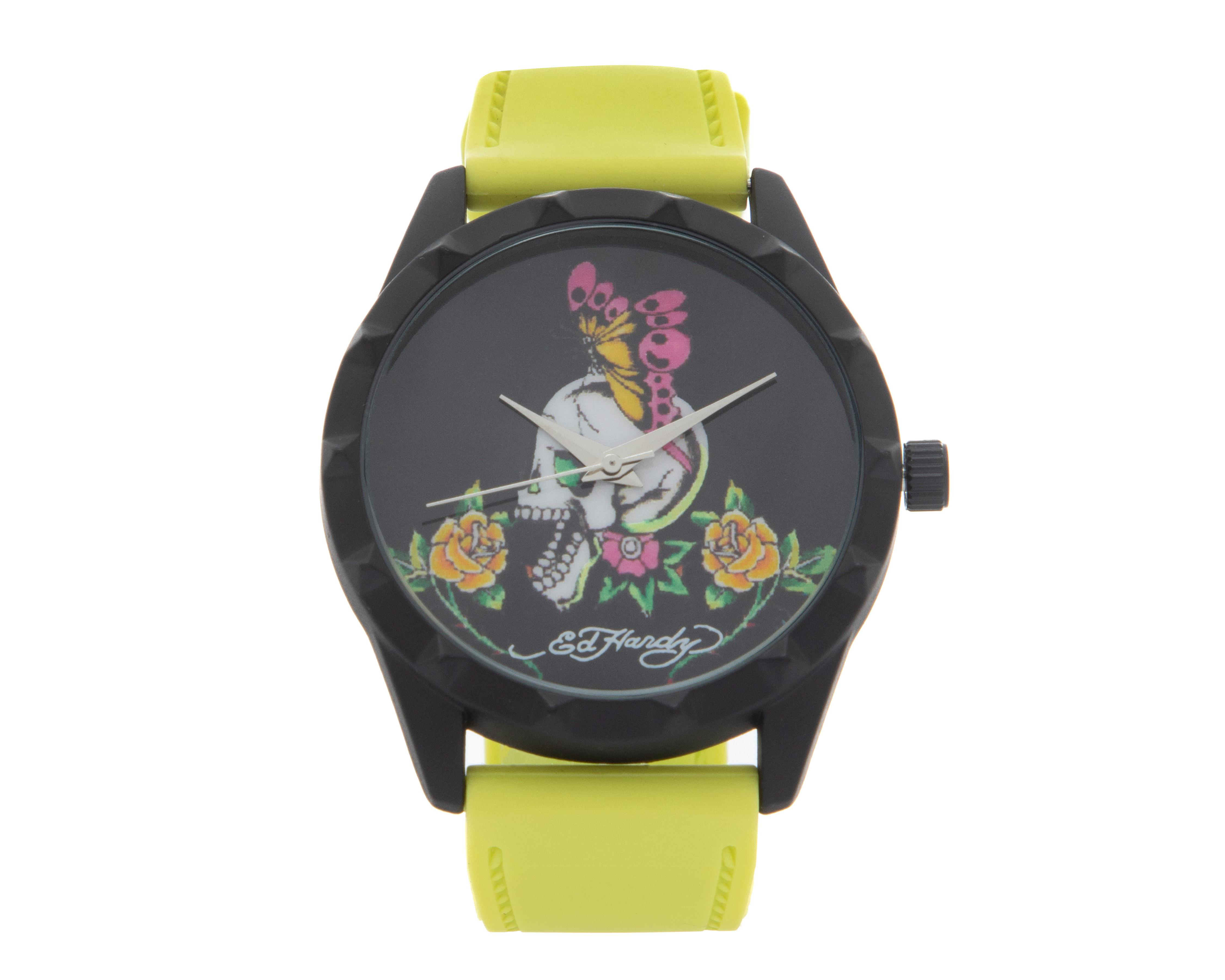 Foto 2 pulgar | Reloj Ed Hardy 15005B-42-G21 Verde