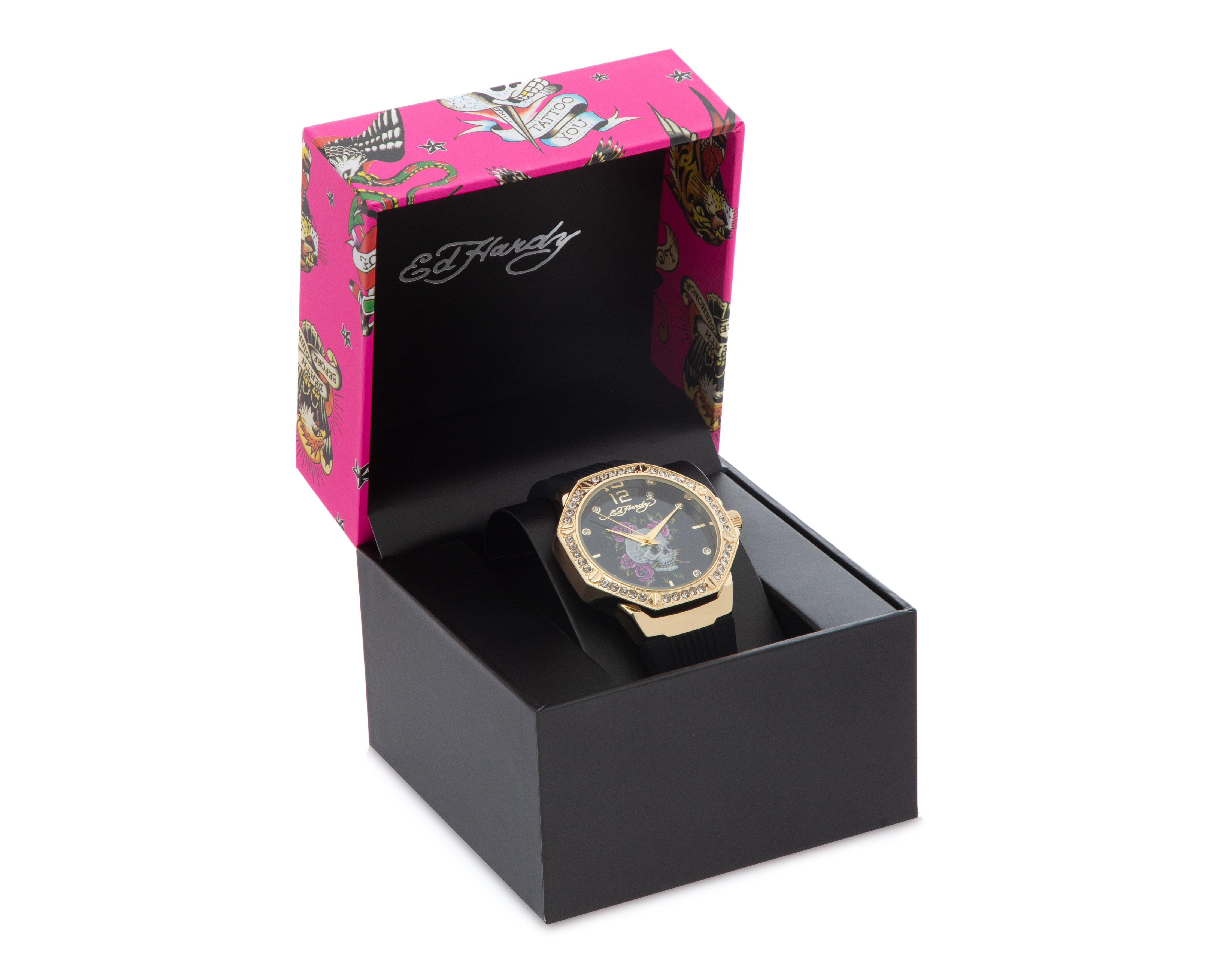 Foto 5 pulgar | Reloj Ed Hardy 14970G-42-G02 Negro