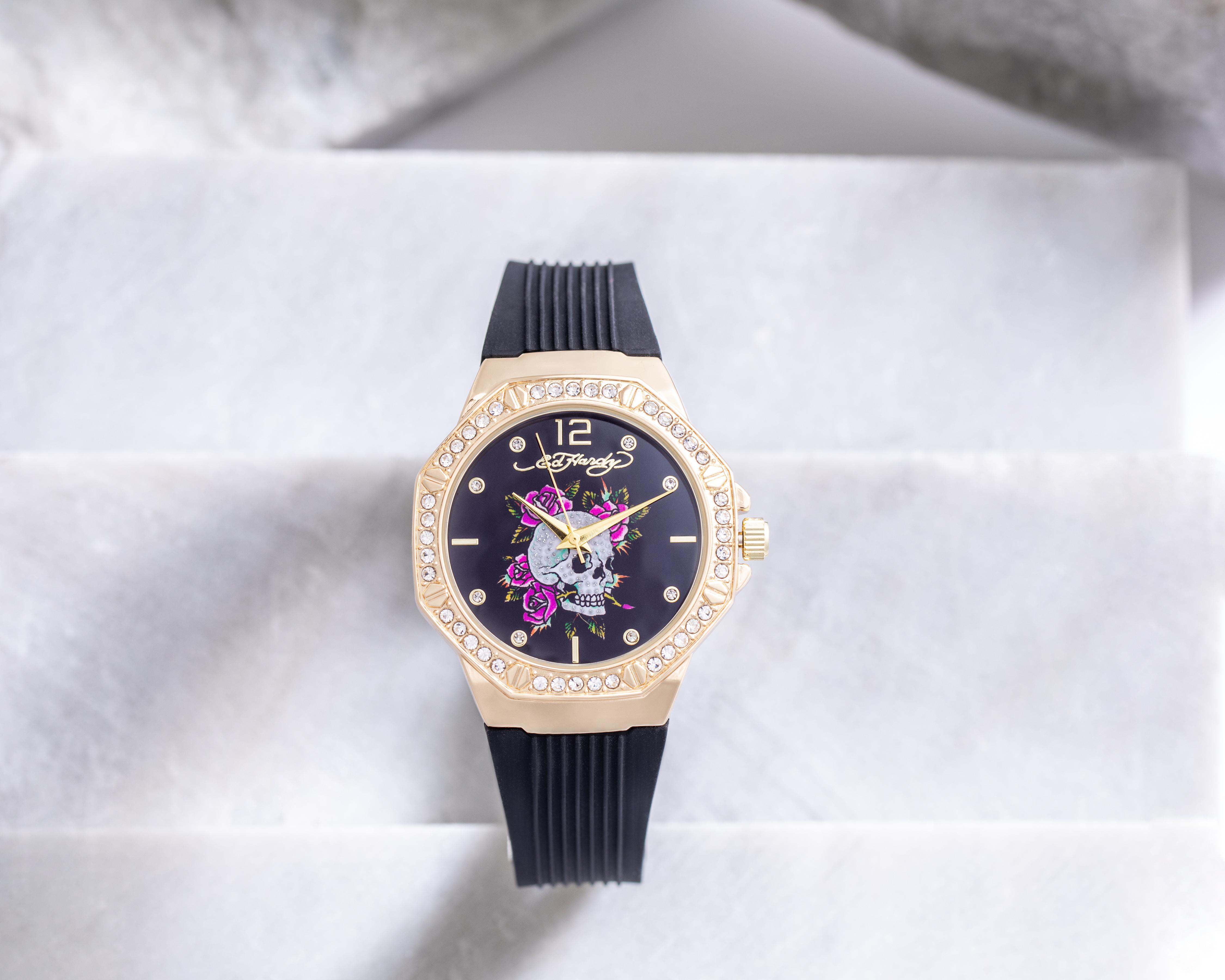 Foto 7 pulgar | Reloj Ed Hardy 14970G-42-G02 Negro