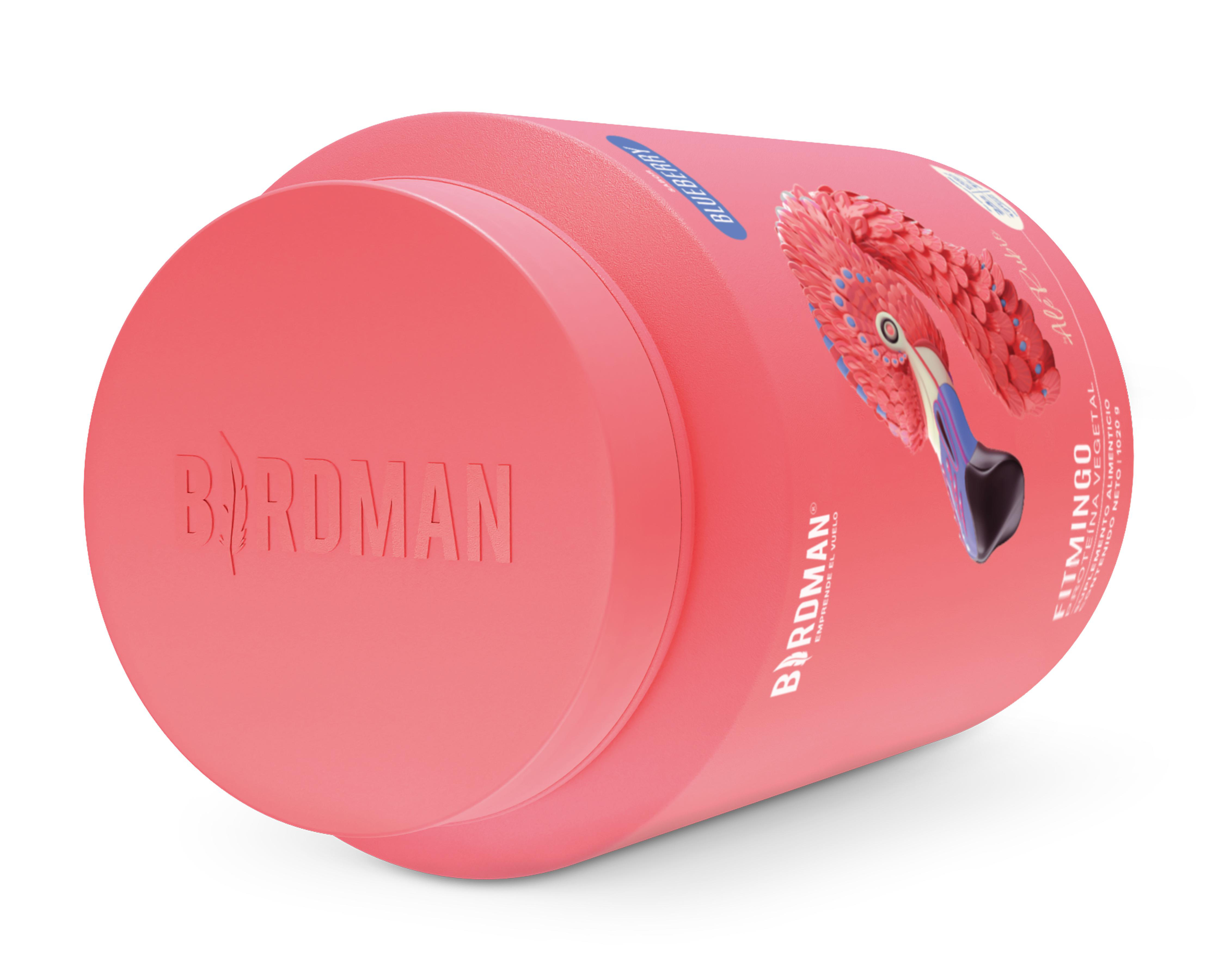 Foto 4 pulgar | Proteína Vegetal Birdman Fitmingo Sabor Blueberry 1.02 kg