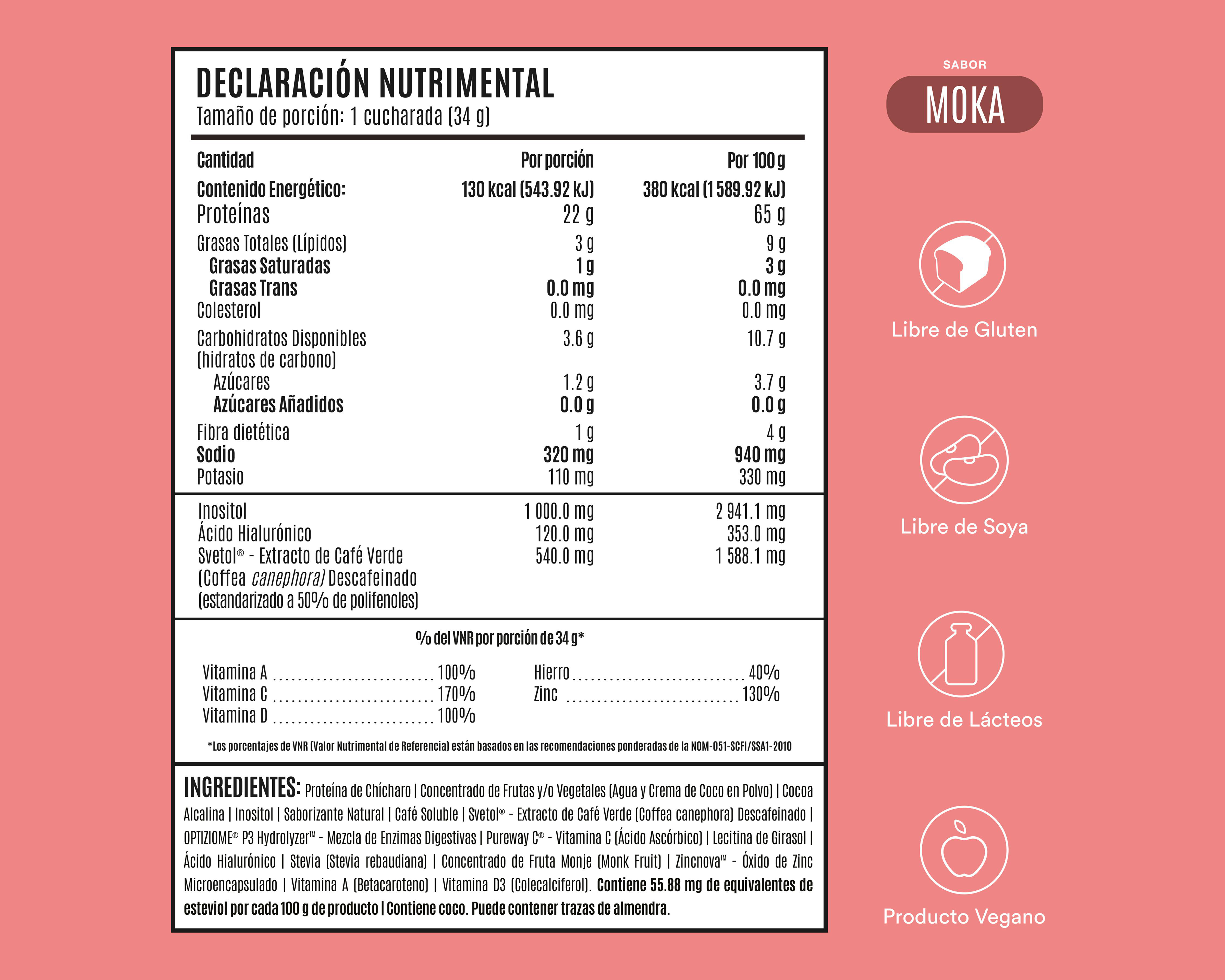 Foto 5 pulgar | Proteína Vegetal Birdman Fitmingo Sabor Moka 1.02 kg