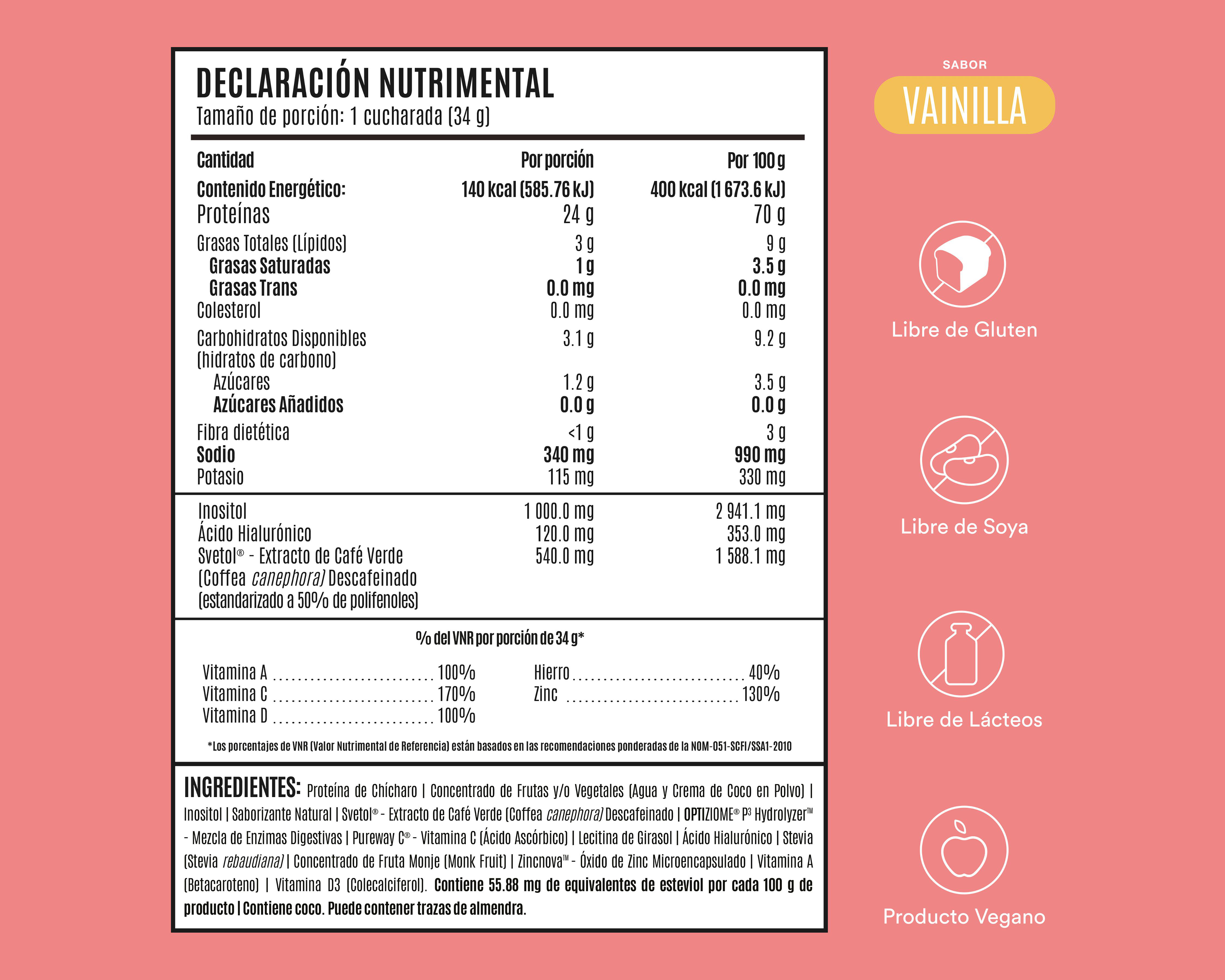 Foto 5 pulgar | Proteína Vegetal Birdman Fitmingo Sabor Vainilla 1.02 kg