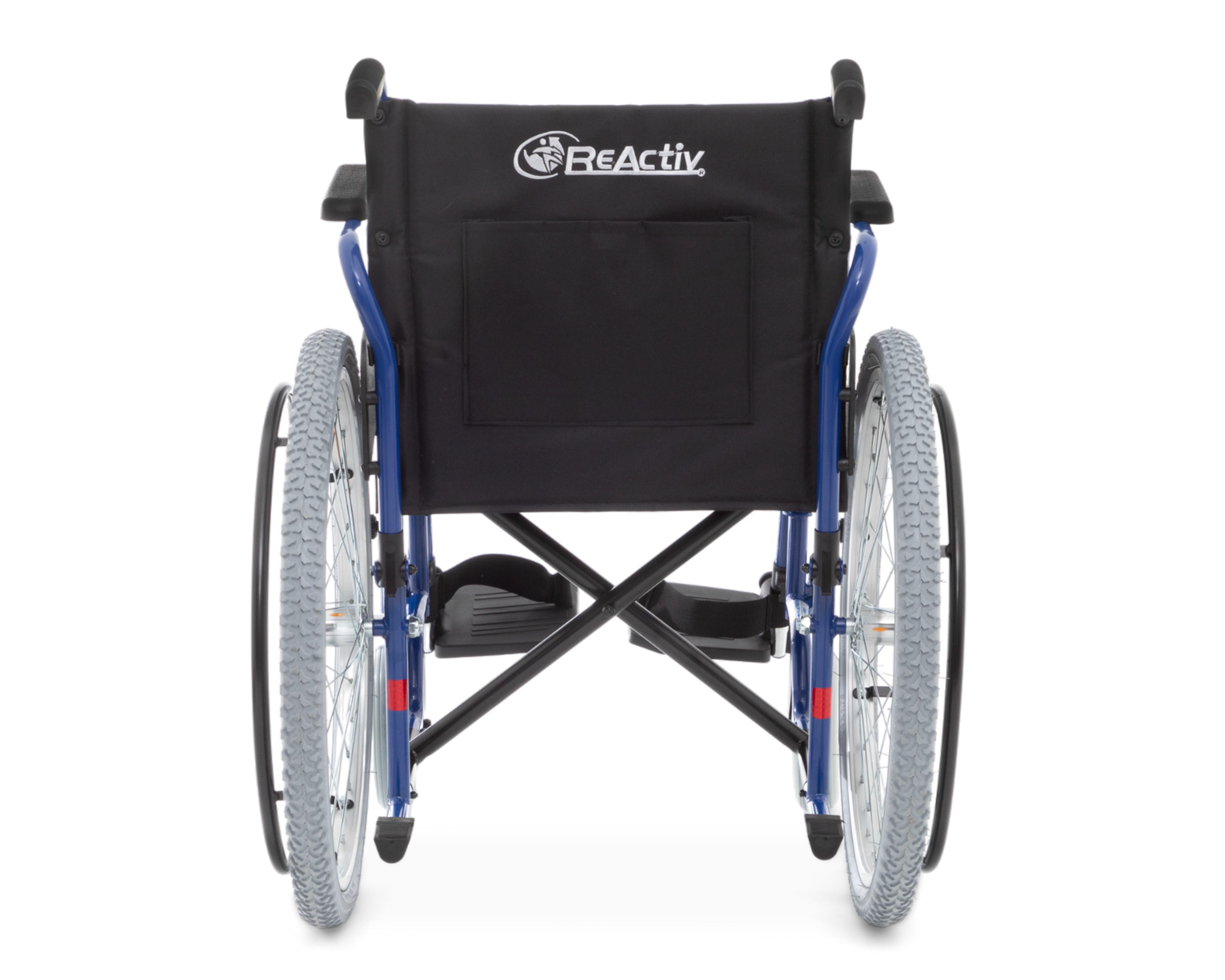 Foto 4 pulgar | Silla de Ruedas Reactiv con Freno de Acero