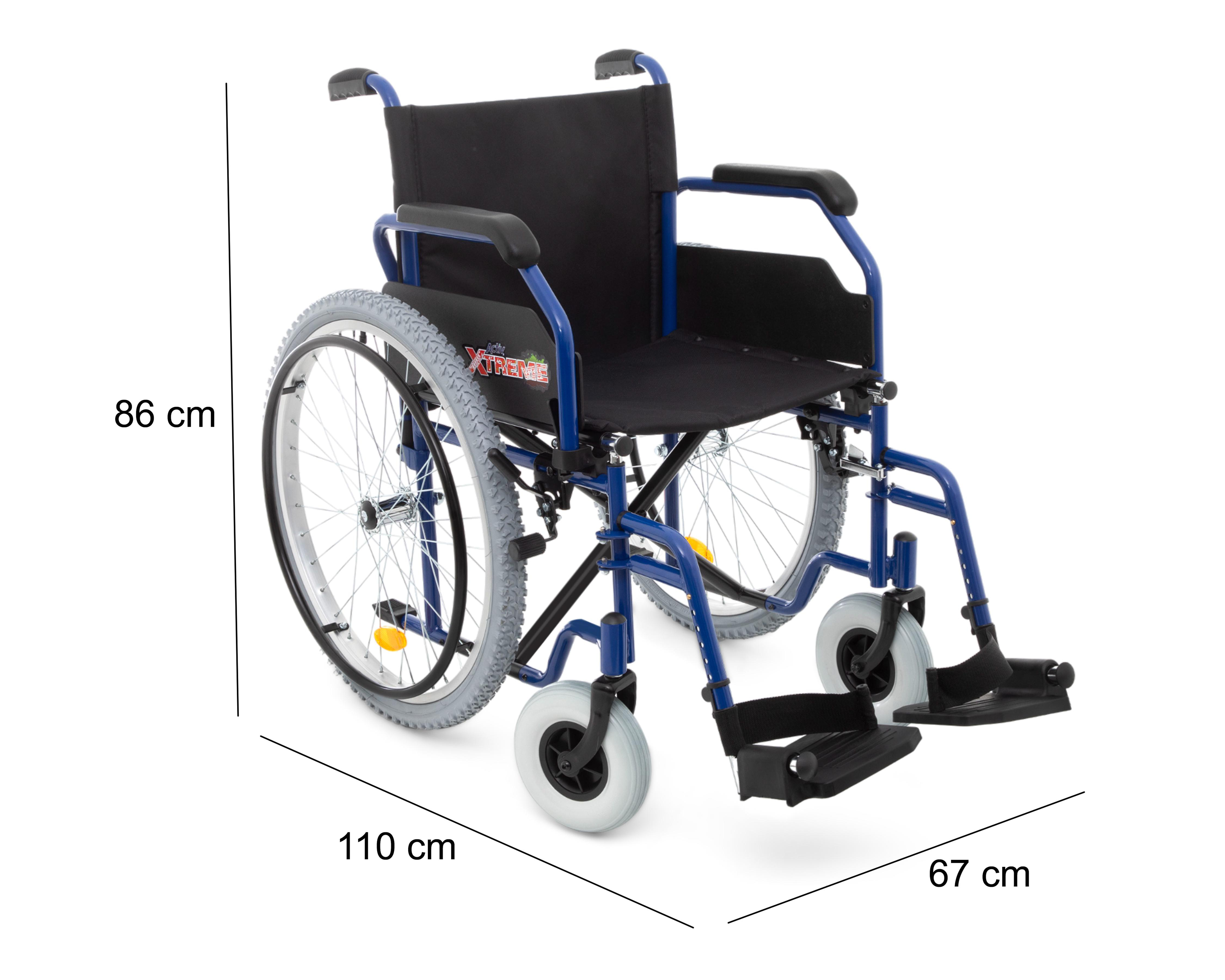 Foto 6 | Silla de Ruedas Reactiv con Freno de Acero