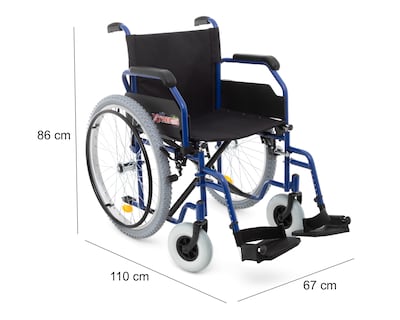 Foto 6 | Silla de Ruedas Reactiv con Freno de Acero