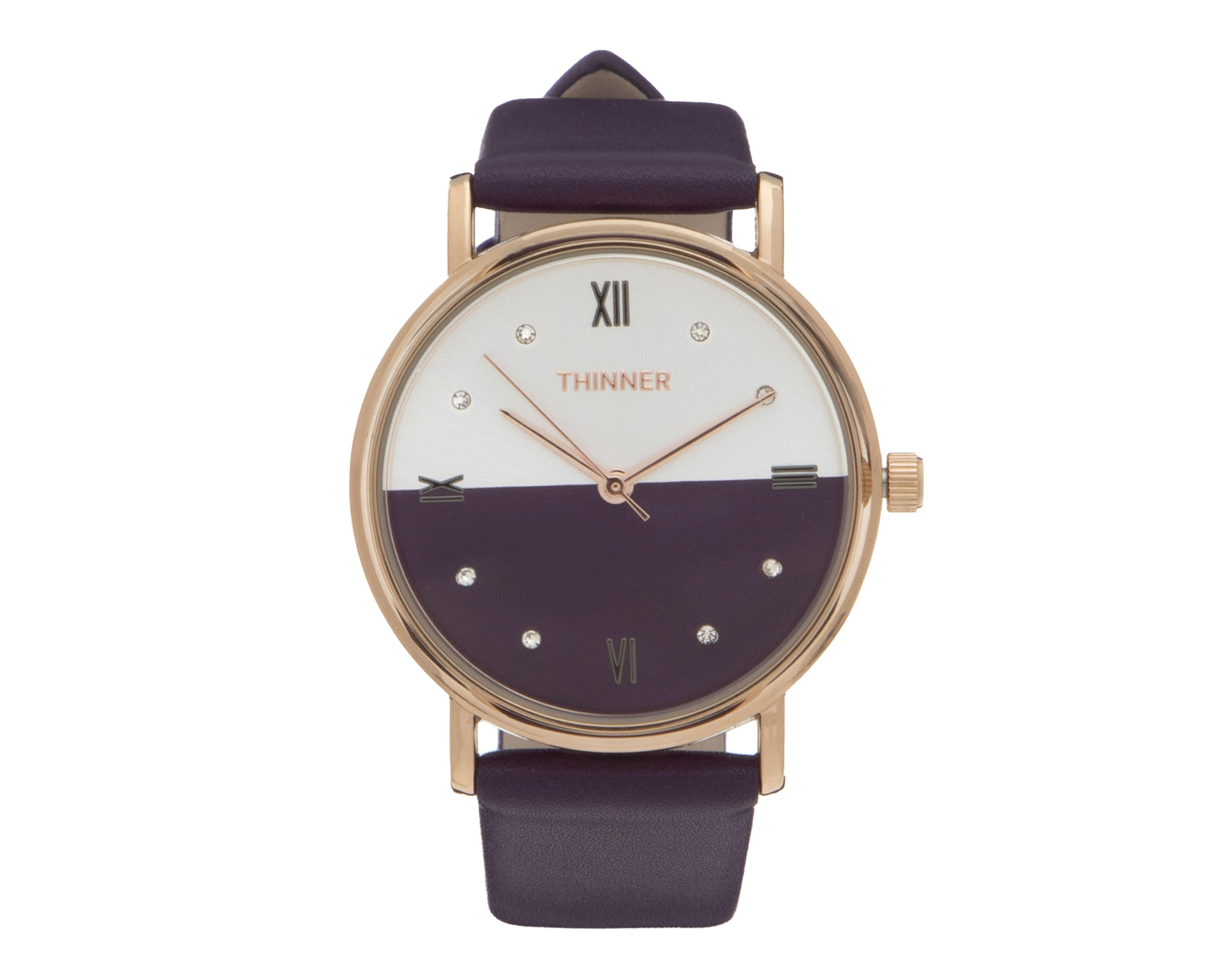 Foto 2 pulgar | Reloj Thinner UT-A8113 Morado