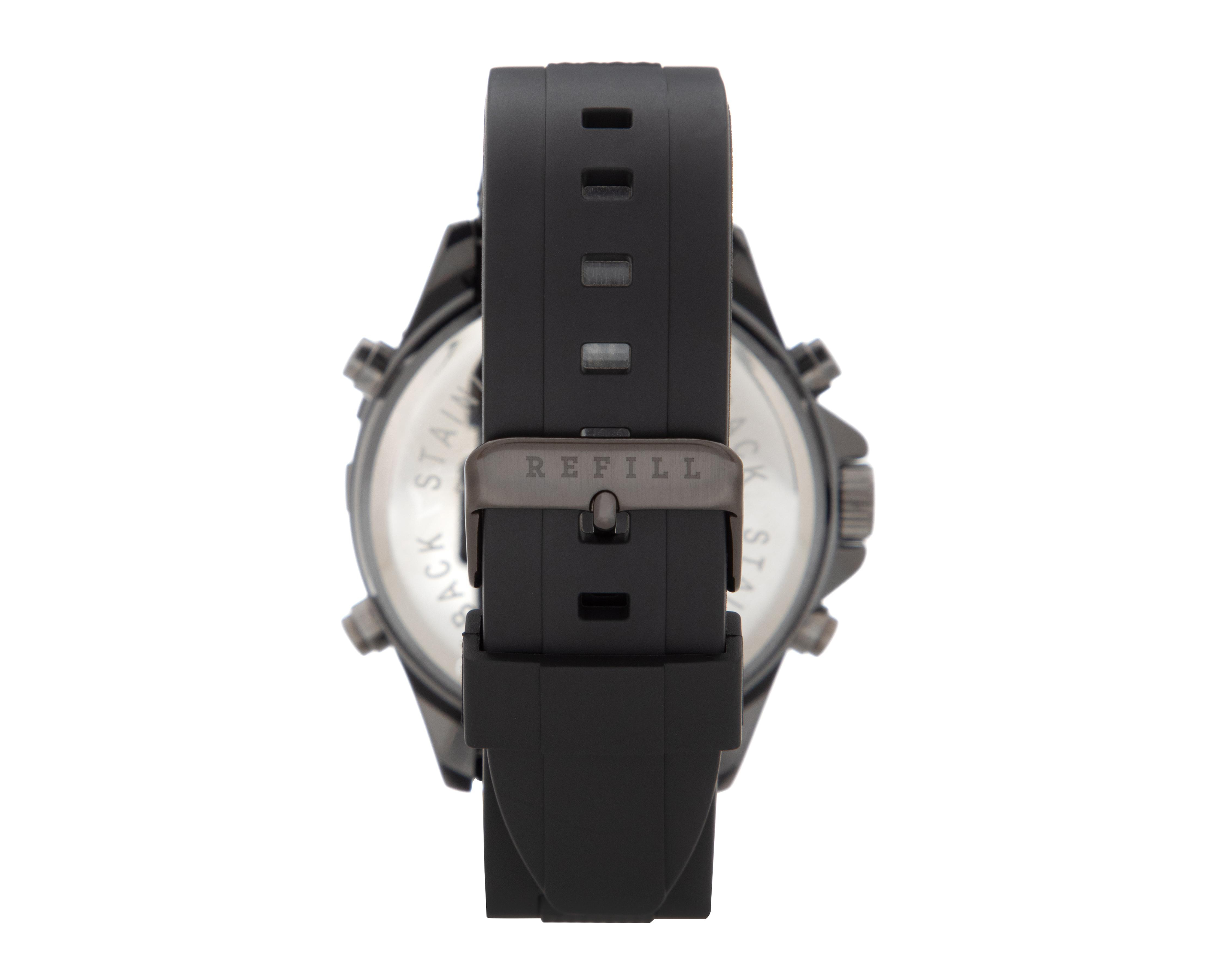 Foto 4 pulgar | Reloj Refill MXD024-BLACK-B2 Negro