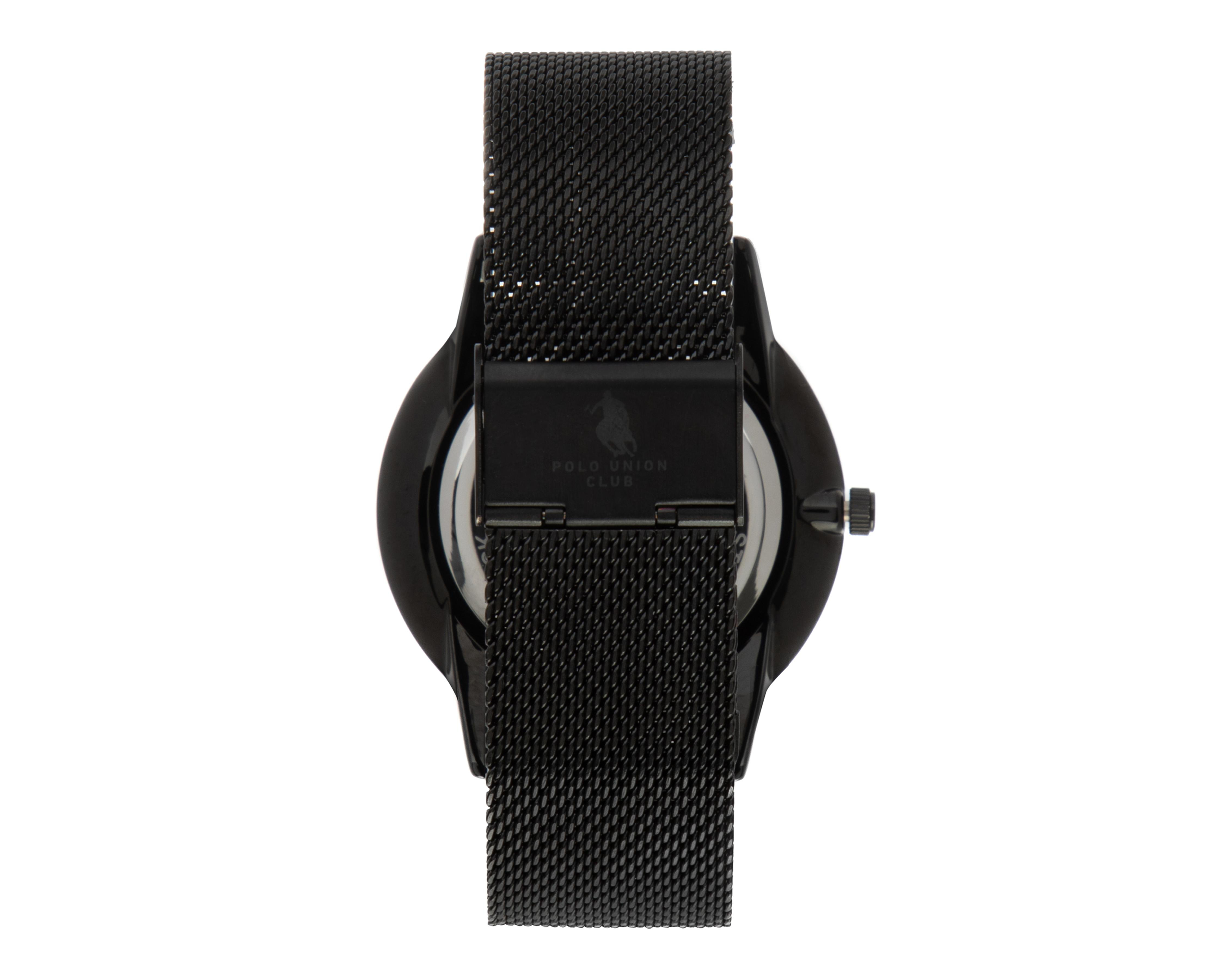 Foto 2 | Reloj Polo Union Club 17138 Negro