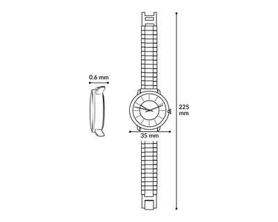 Foto 5 | Reloj Refill 17257 Rosa