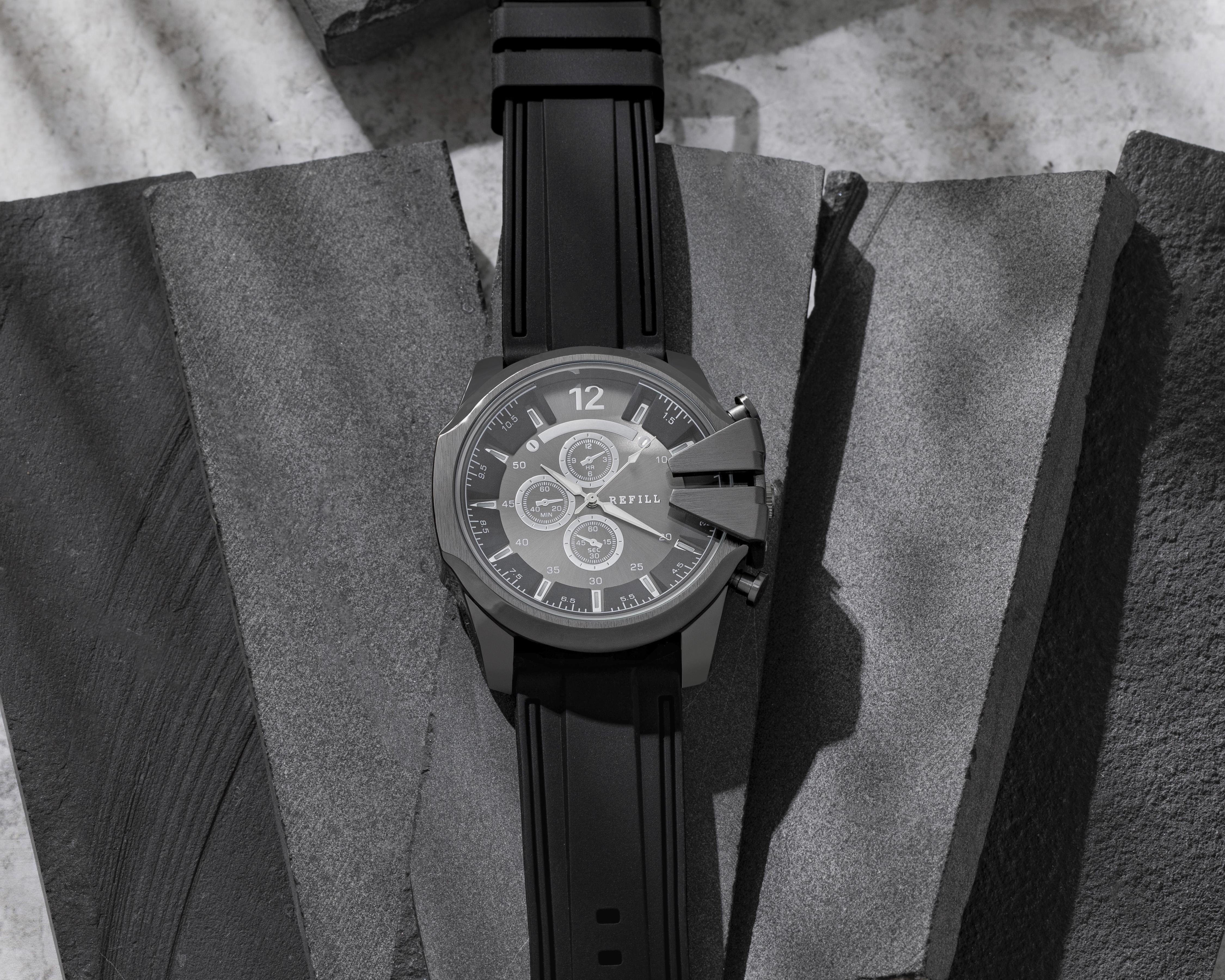 Foto 6 pulgar | Reloj Refill K3063-97-B2 Negro