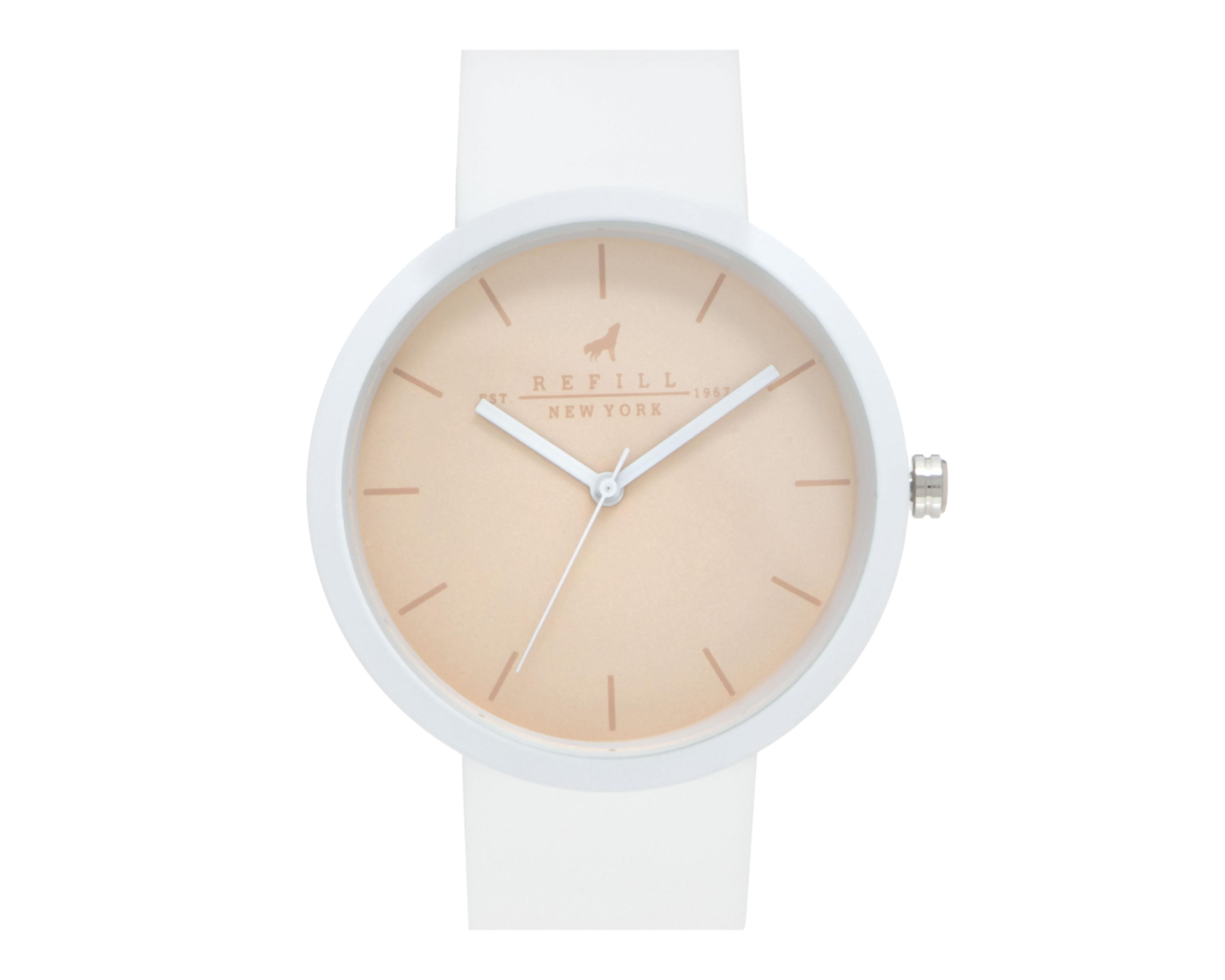 Reloj Refill K3100 Blanco