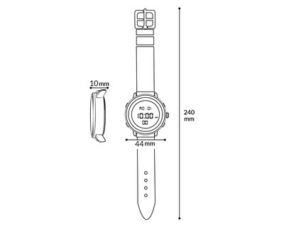 Foto 6 | Reloj para Mujer Refill SP40-3 Azul