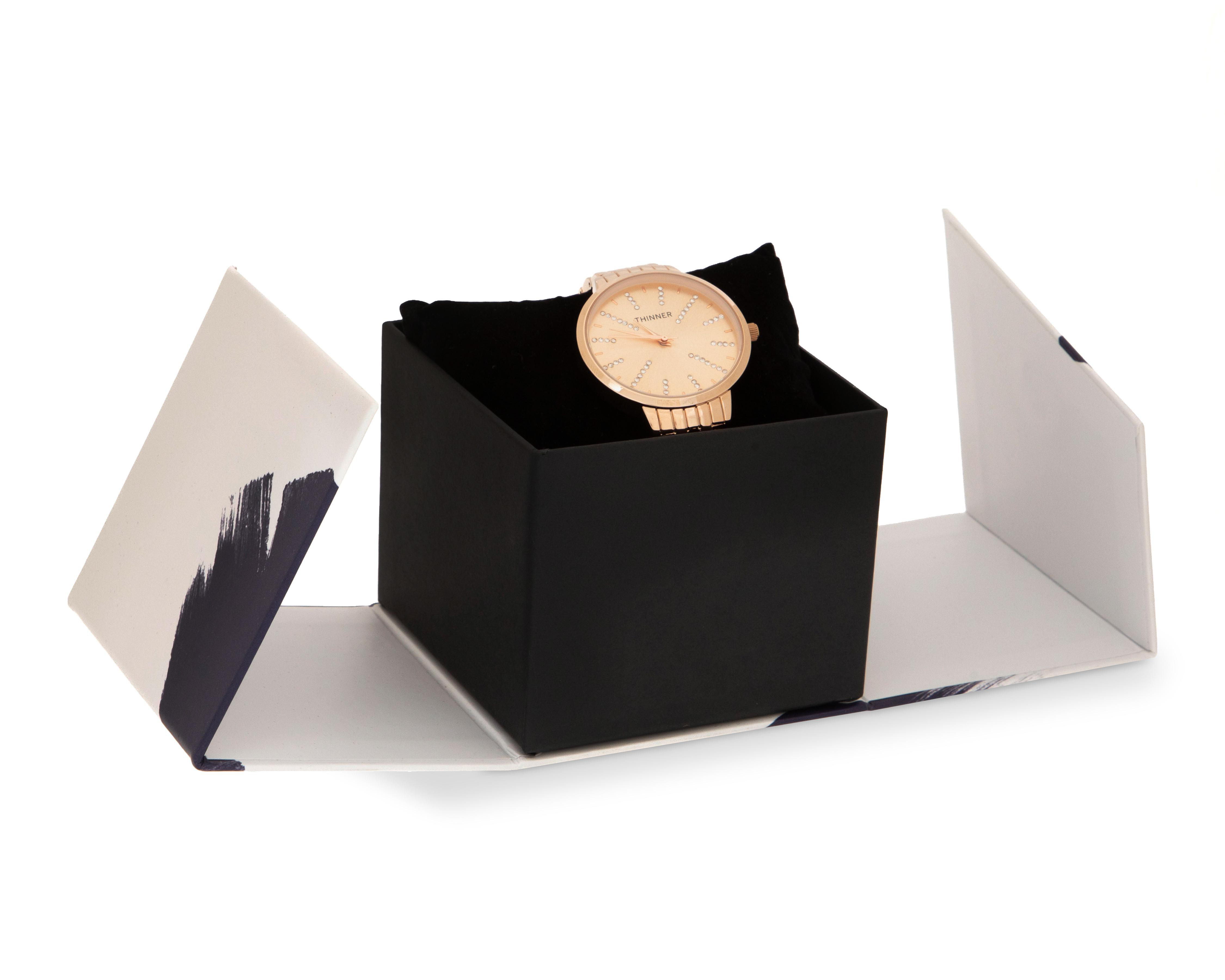 Foto 6 pulgar | Reloj para Mujer Thinner Rose Gold COP-021-0823