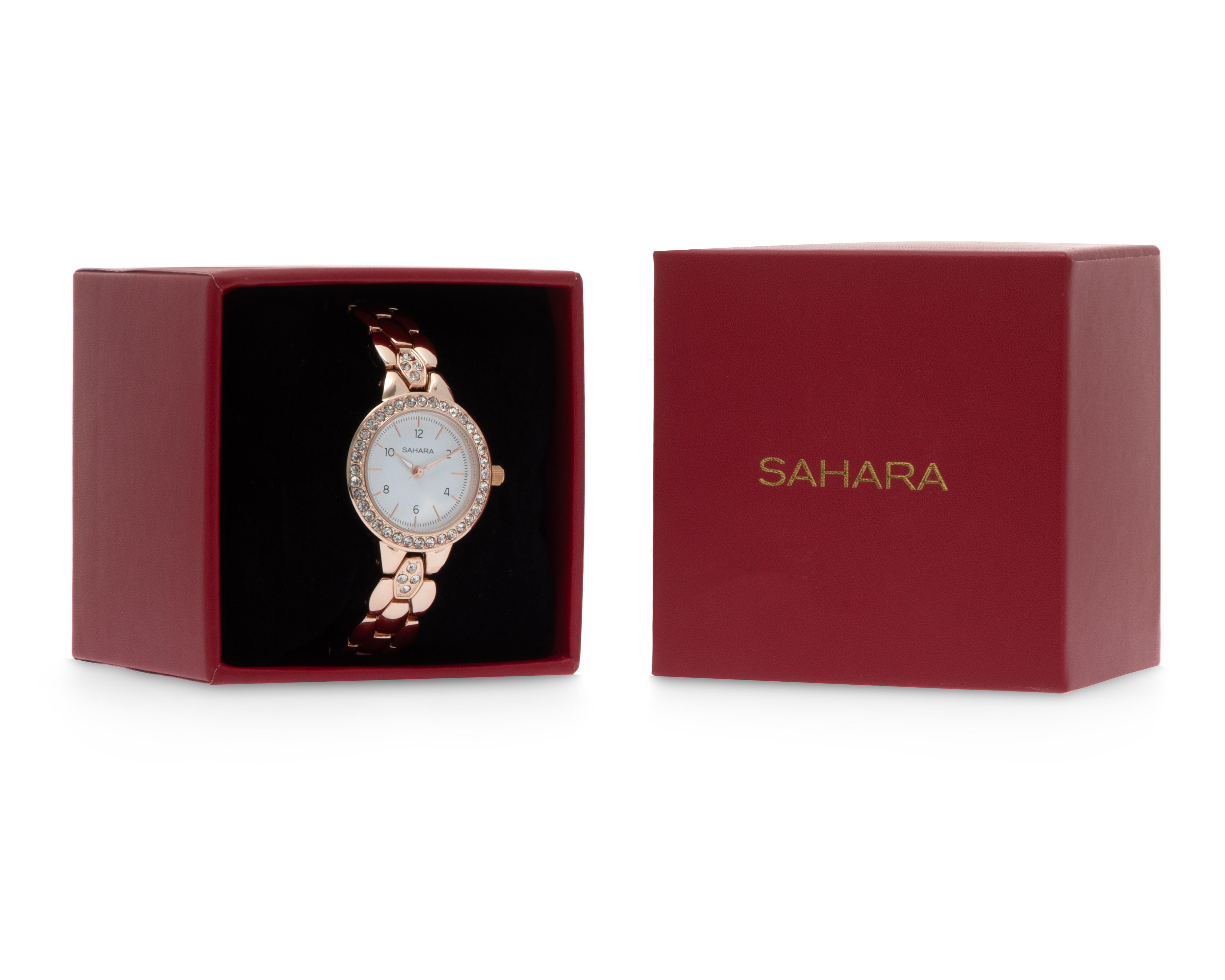 Foto 5 | Reloj para Mujer Sahara Oro Rosa COP-048-0823