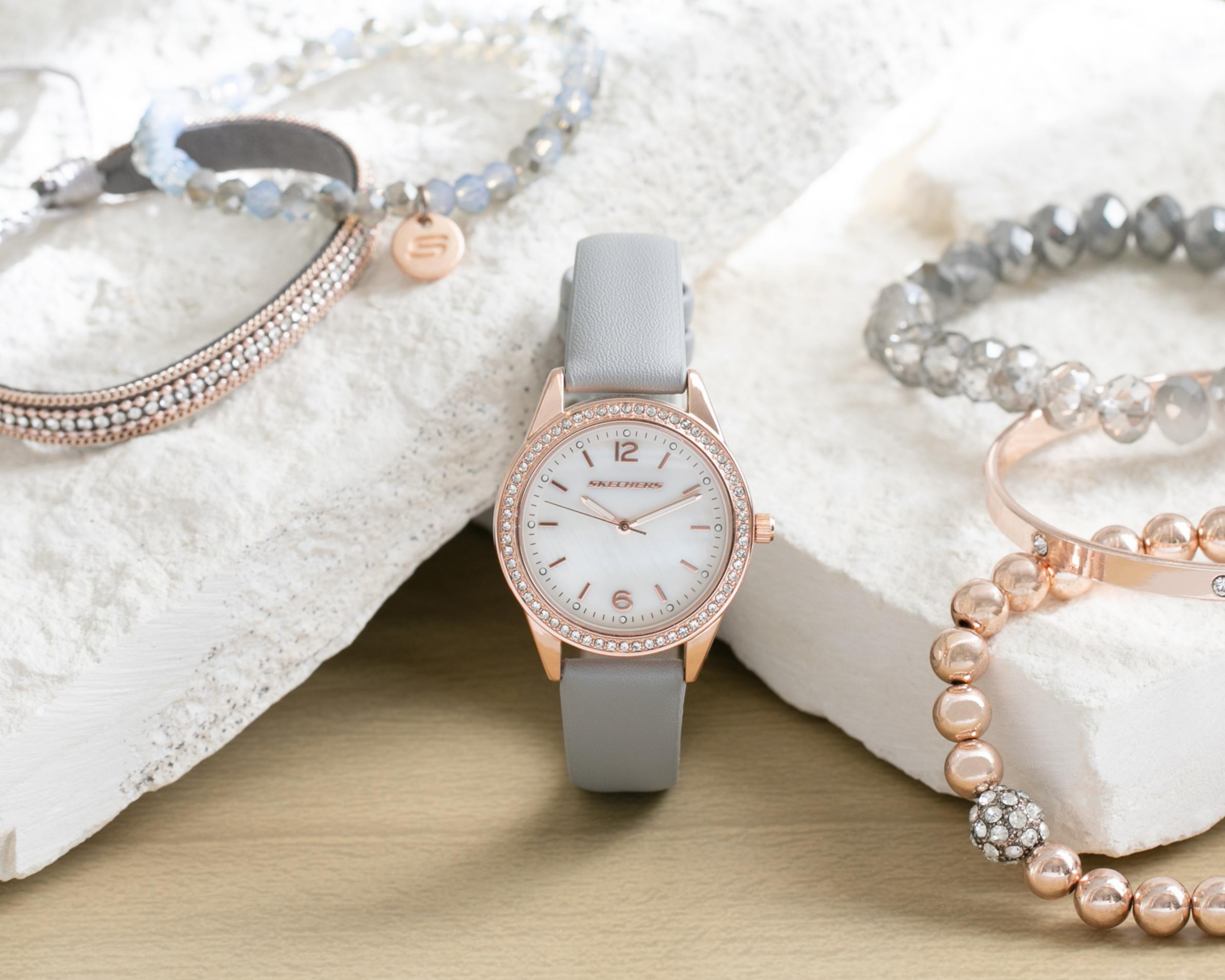 Foto 8 pulgar | Reloj Skechers SR9056 con 5 Accesorios