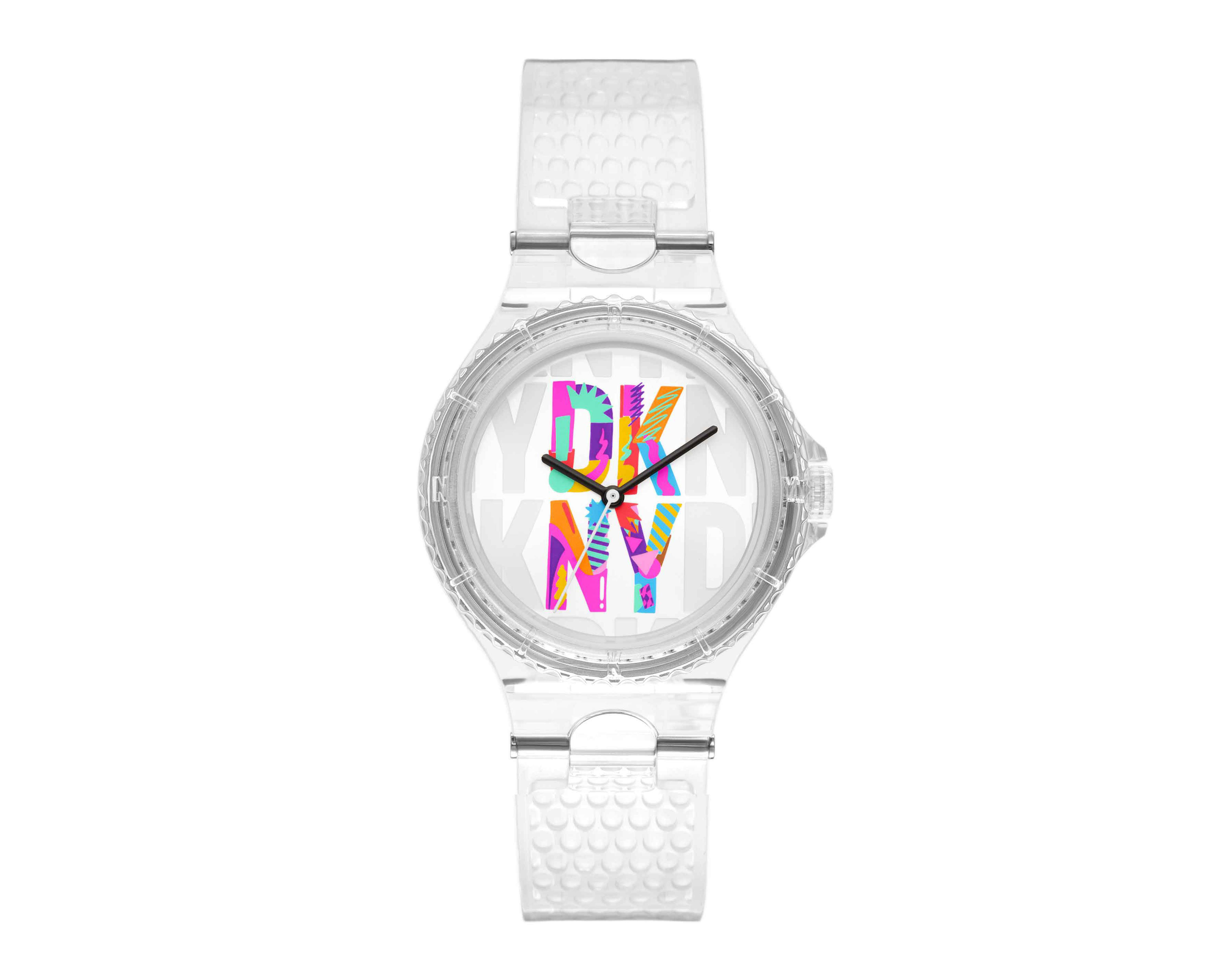 Foto 2 pulgar | Reloj DKNY NY6658 Transparente