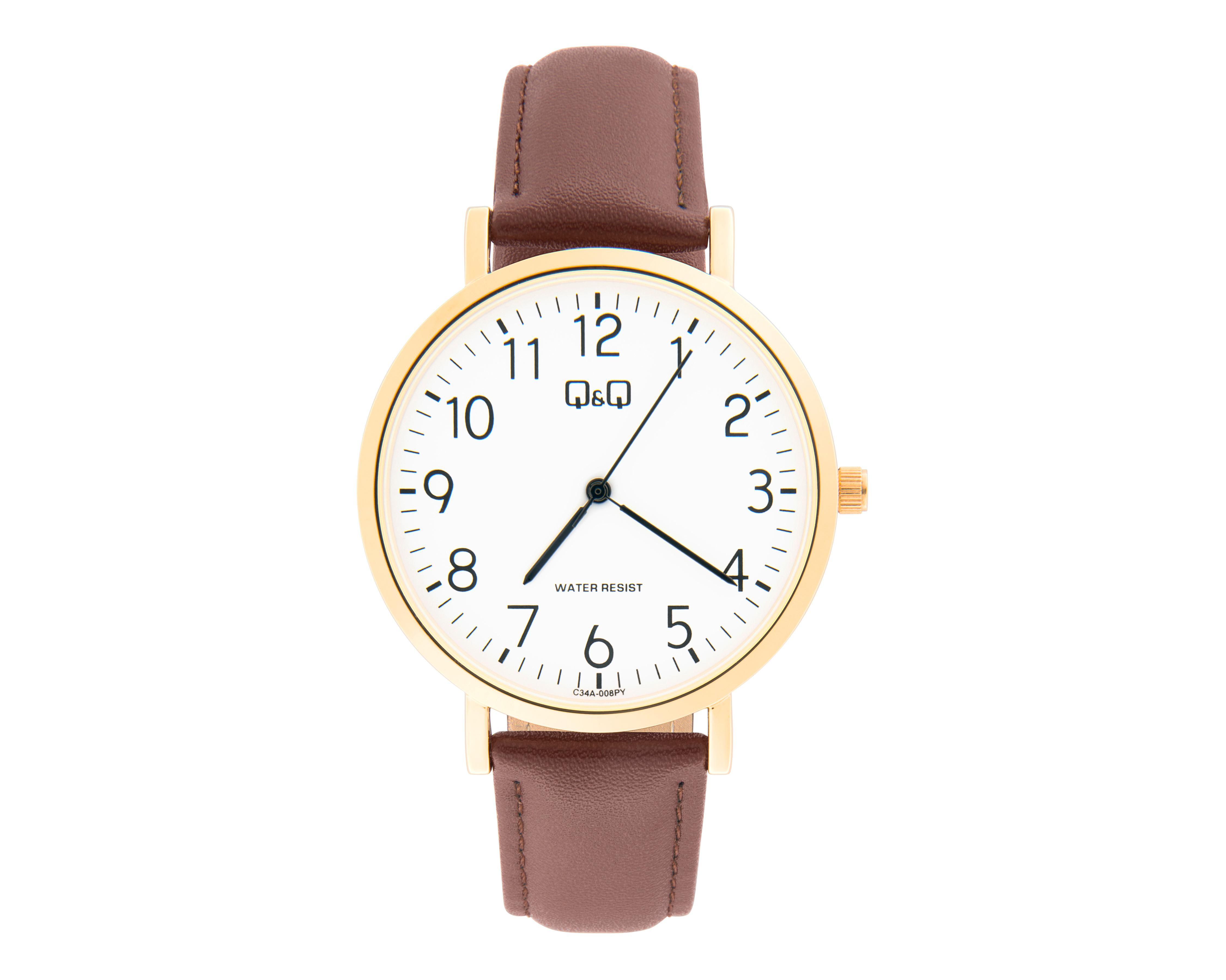 Reloj Q&Q C34A-008PY Café