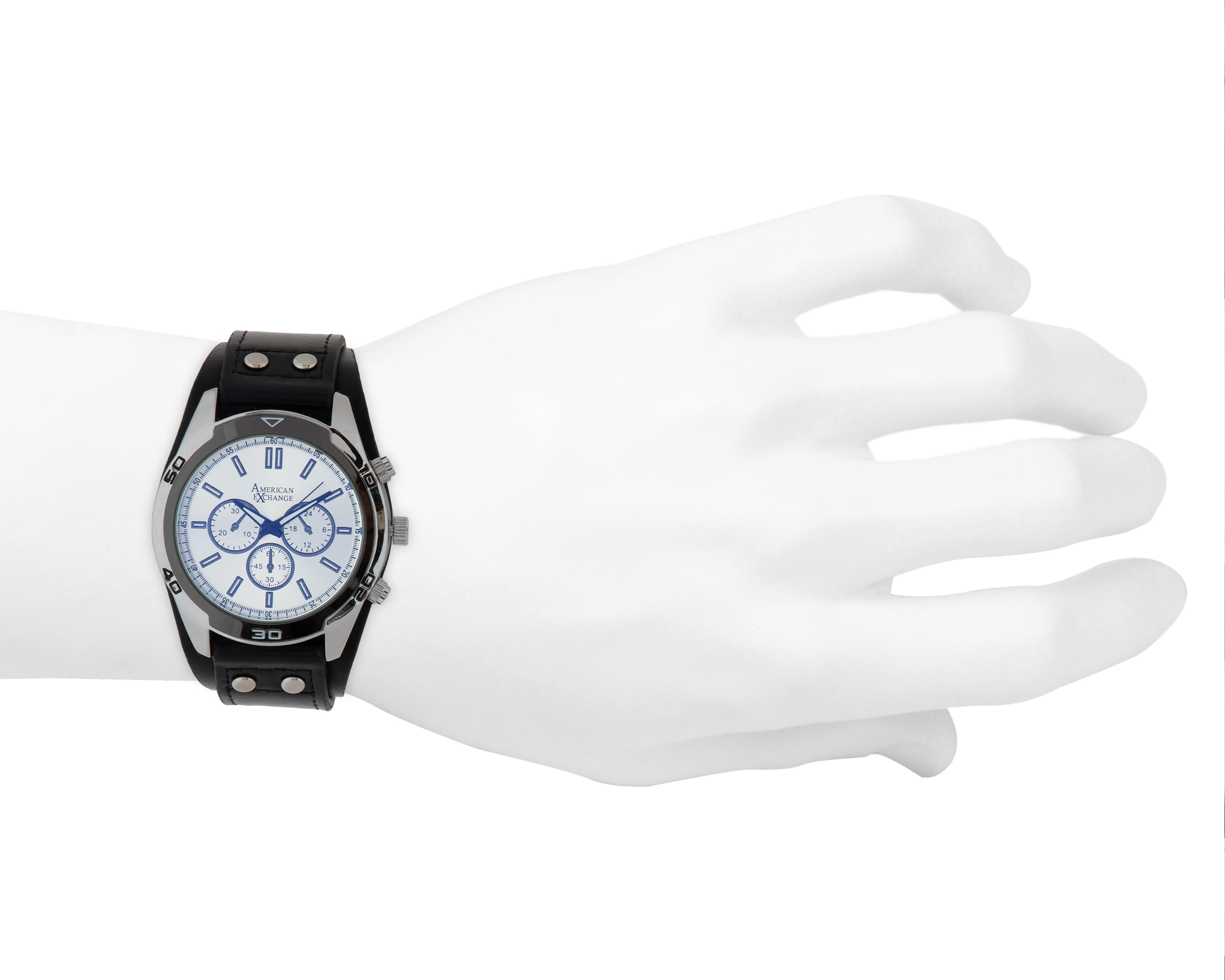 Foto 6 | Reloj American Exchange 9799S-42-B02 con 3 Accesorios