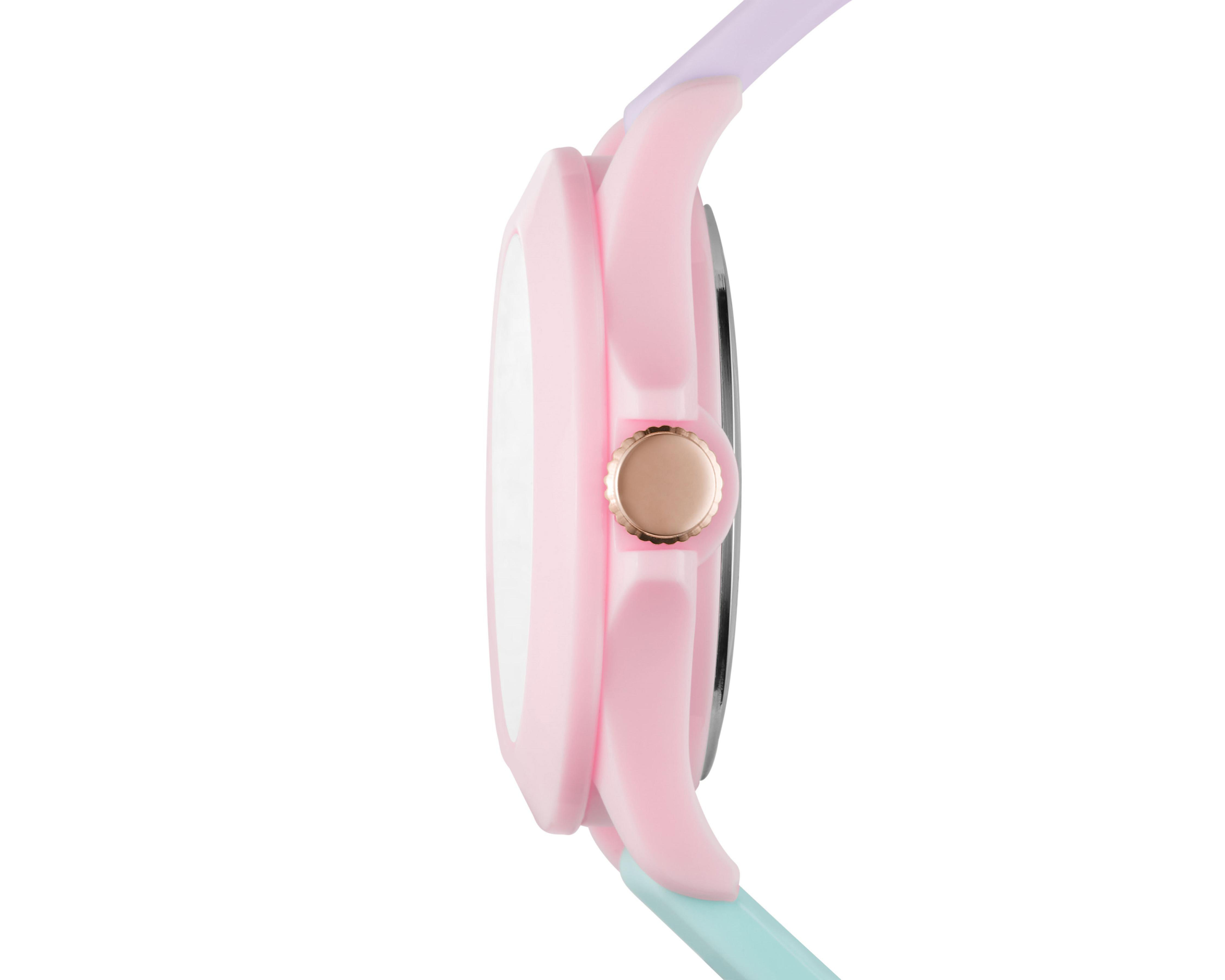 Foto 3 pulgar | Reloj Skechers SR6215 Lila y Menta