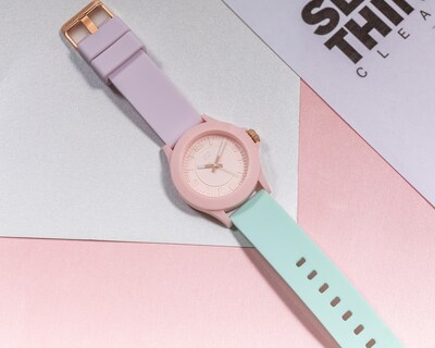 Foto 6 | Reloj Skechers SR6215 Lila y Menta