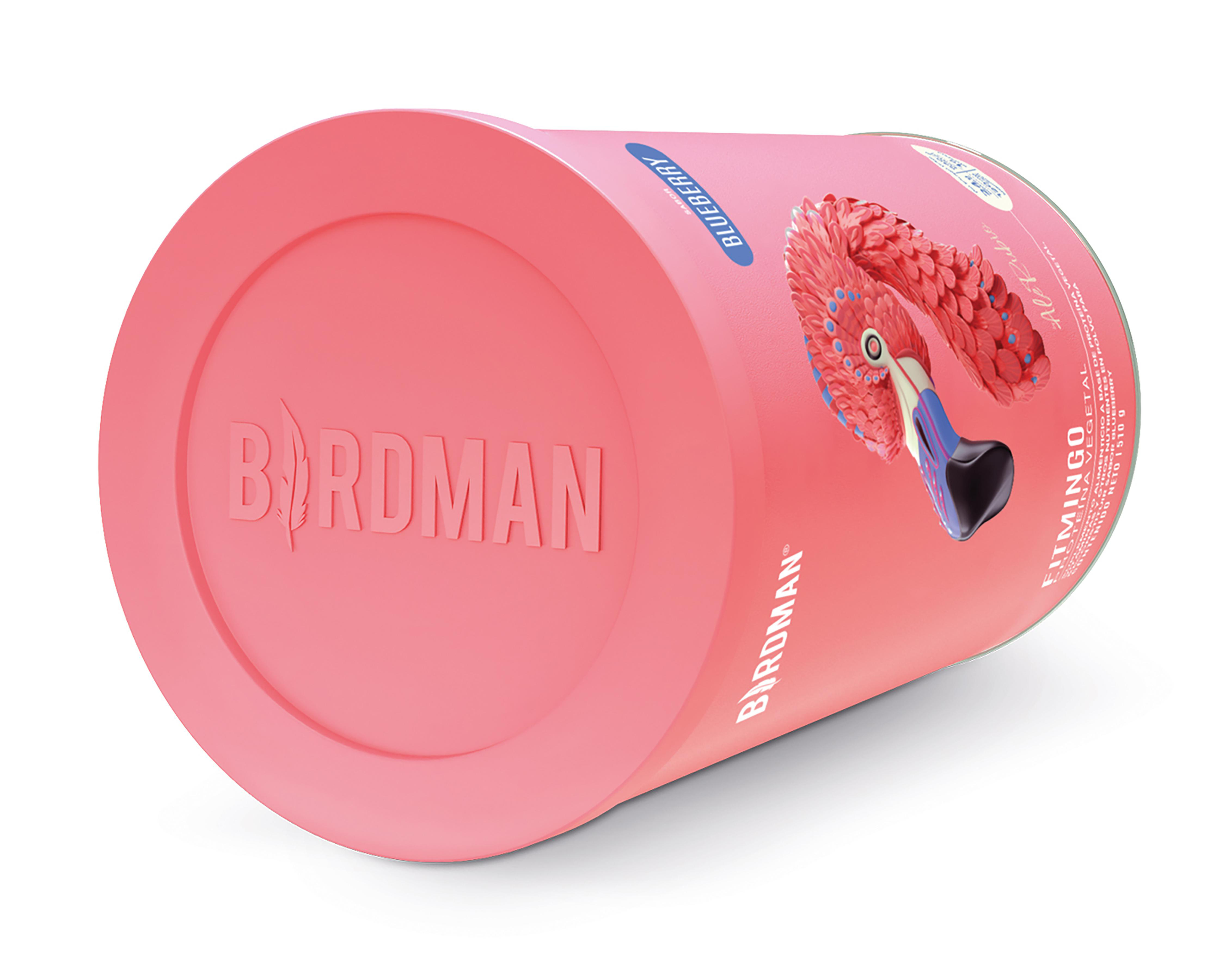 Foto 3 pulgar | Proteína Vegetal Birdman Fitmingo Sabor Blueberry 510 g
