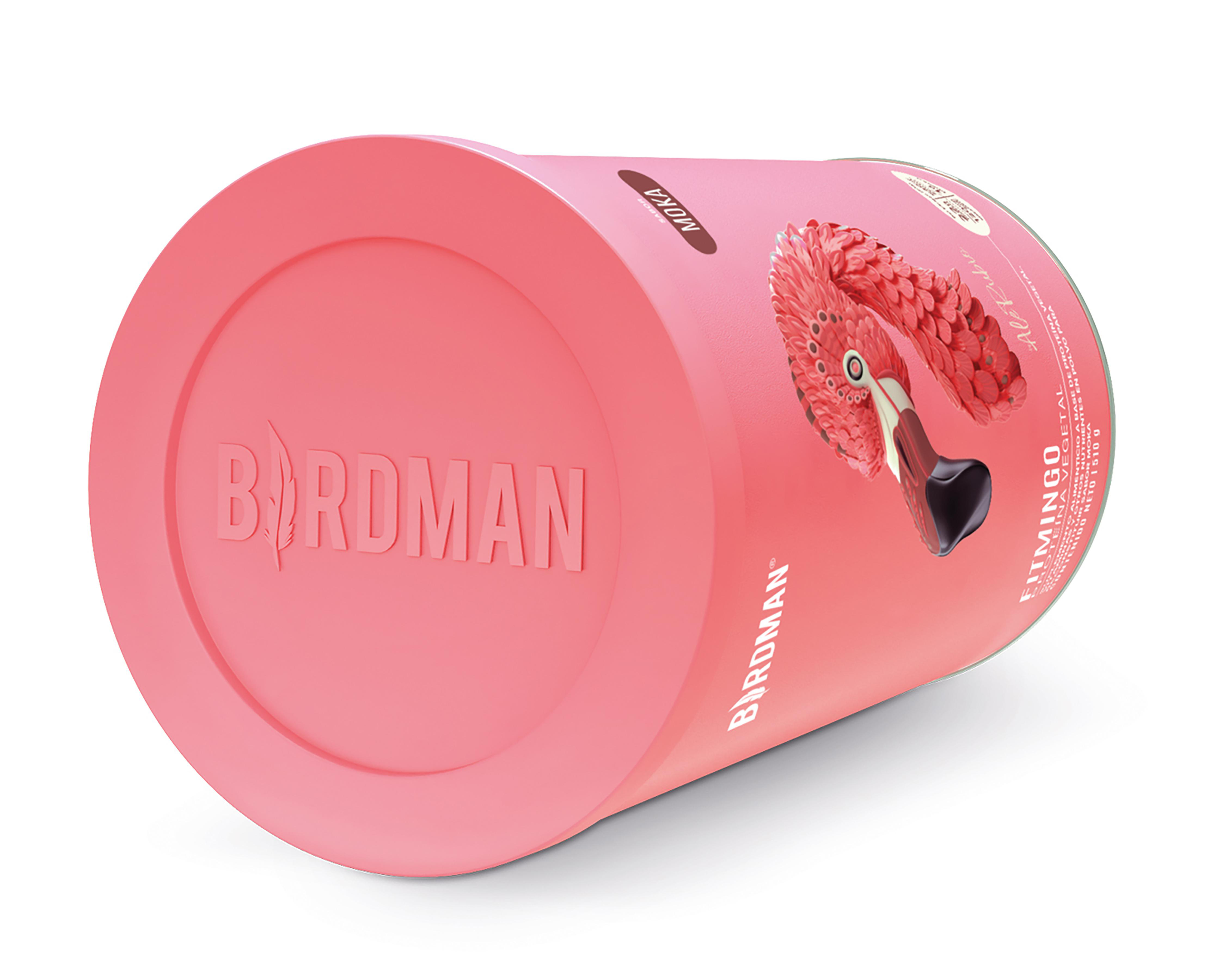 Foto 2 | Proteína Vegetal Birdman Fitmingo Sabor Moka 510 g