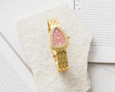Foto 5 | Reloj para Mujer Sahara AMV230732 Dorado