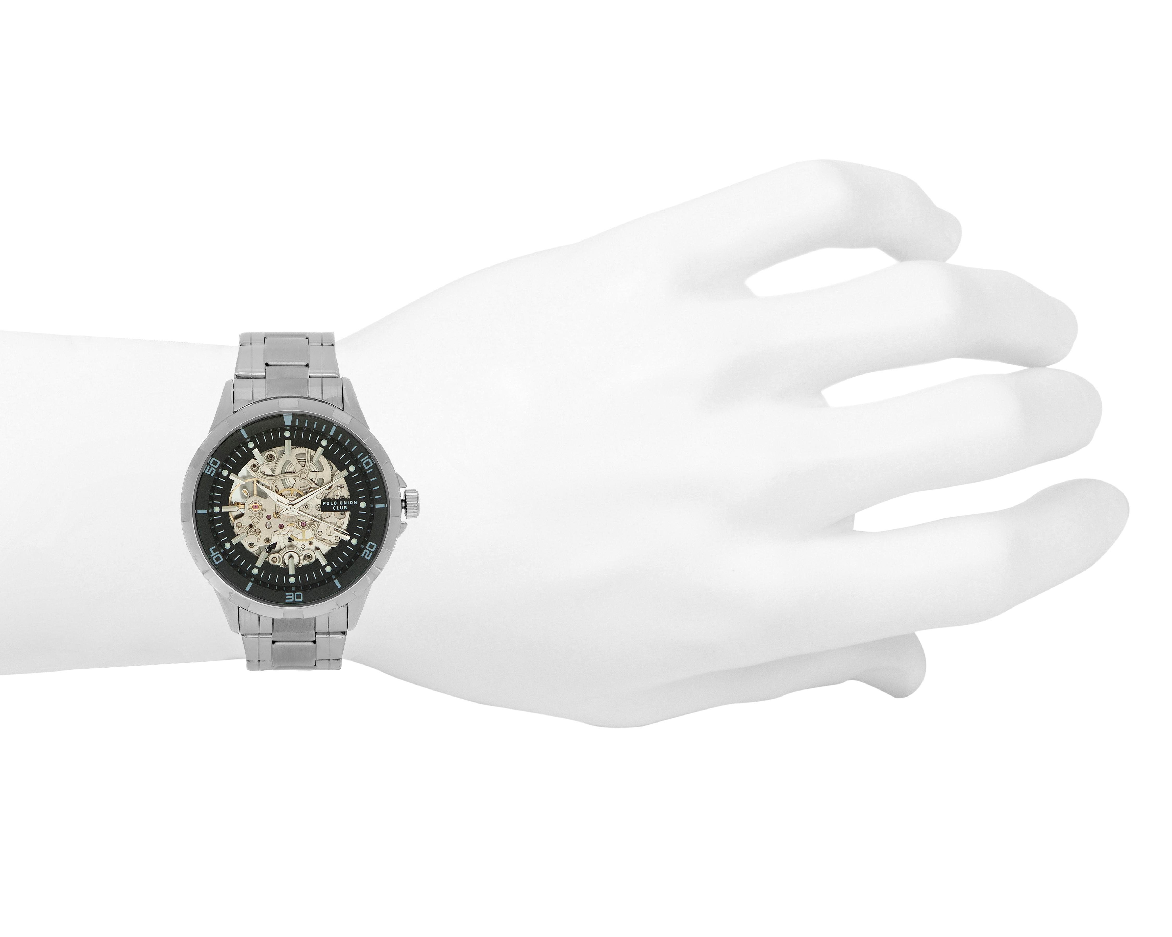 Foto 5 pulgar | Reloj Polo Union Club 981310 Plateado