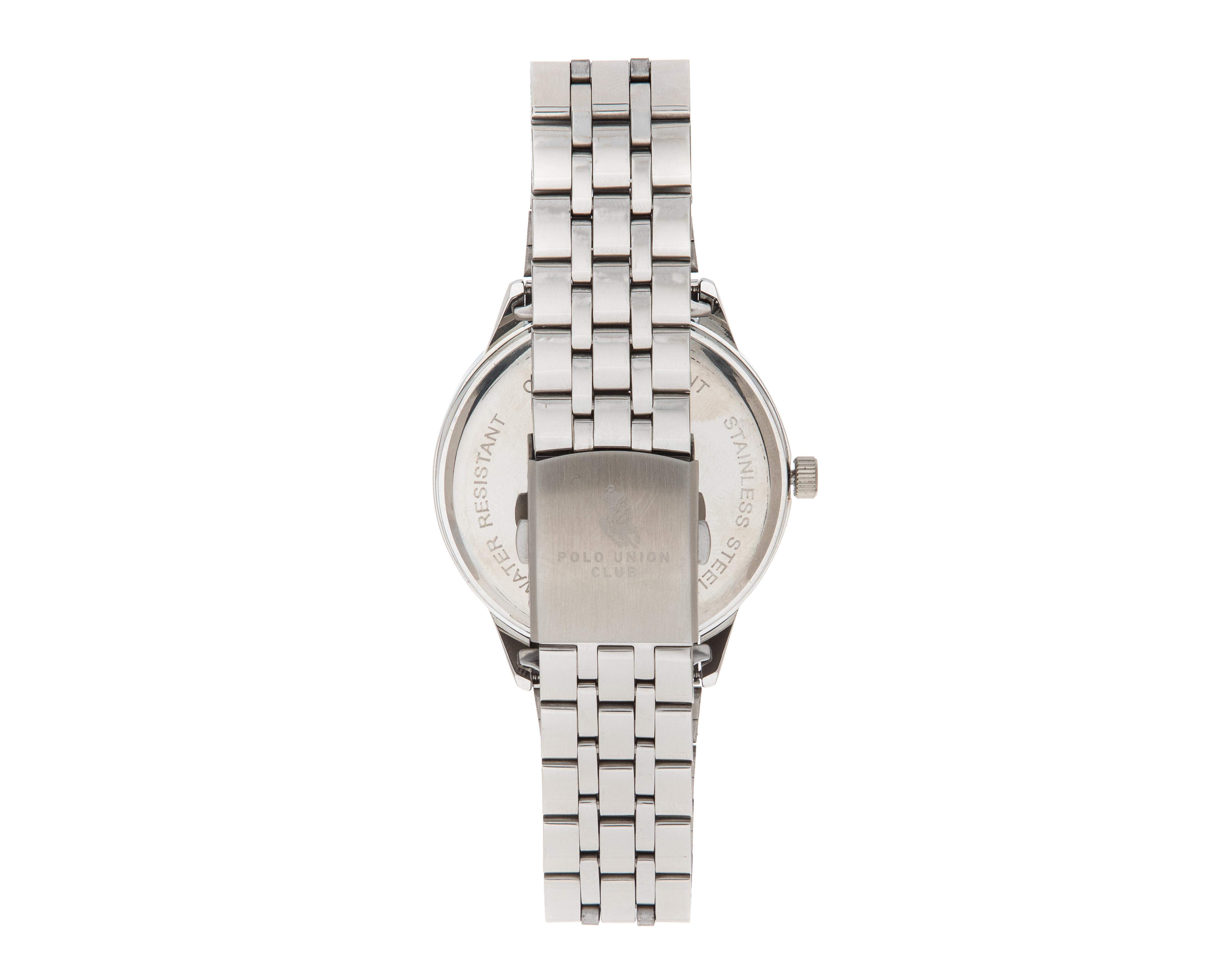 Foto 4 pulgar | Reloj Polo Union Club AMV230738 Plateado