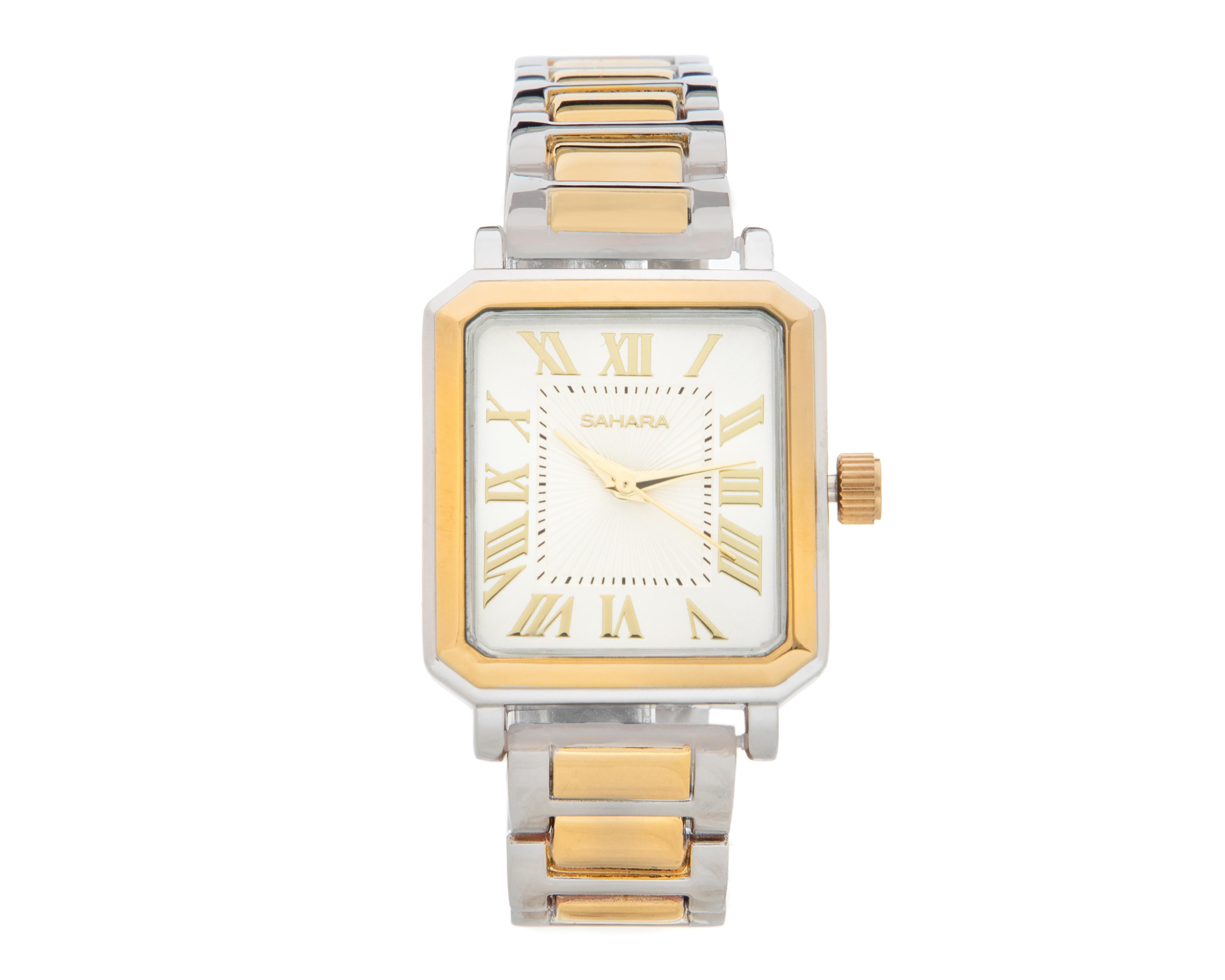 Reloj Sahara SA001CA Dorado-Plateado