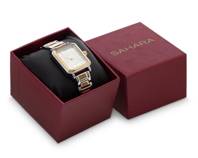 Foto 5 | Reloj para Mujer Sahara SA001CA Dorado-Plateado