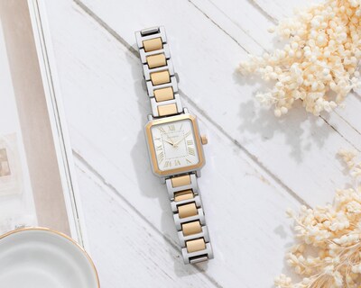 Foto 6 | Reloj para Mujer Sahara SA001CA Dorado-Plateado