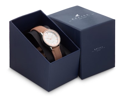 Foto 5 | Reloj para Mujer Refill RLL003CA Café
