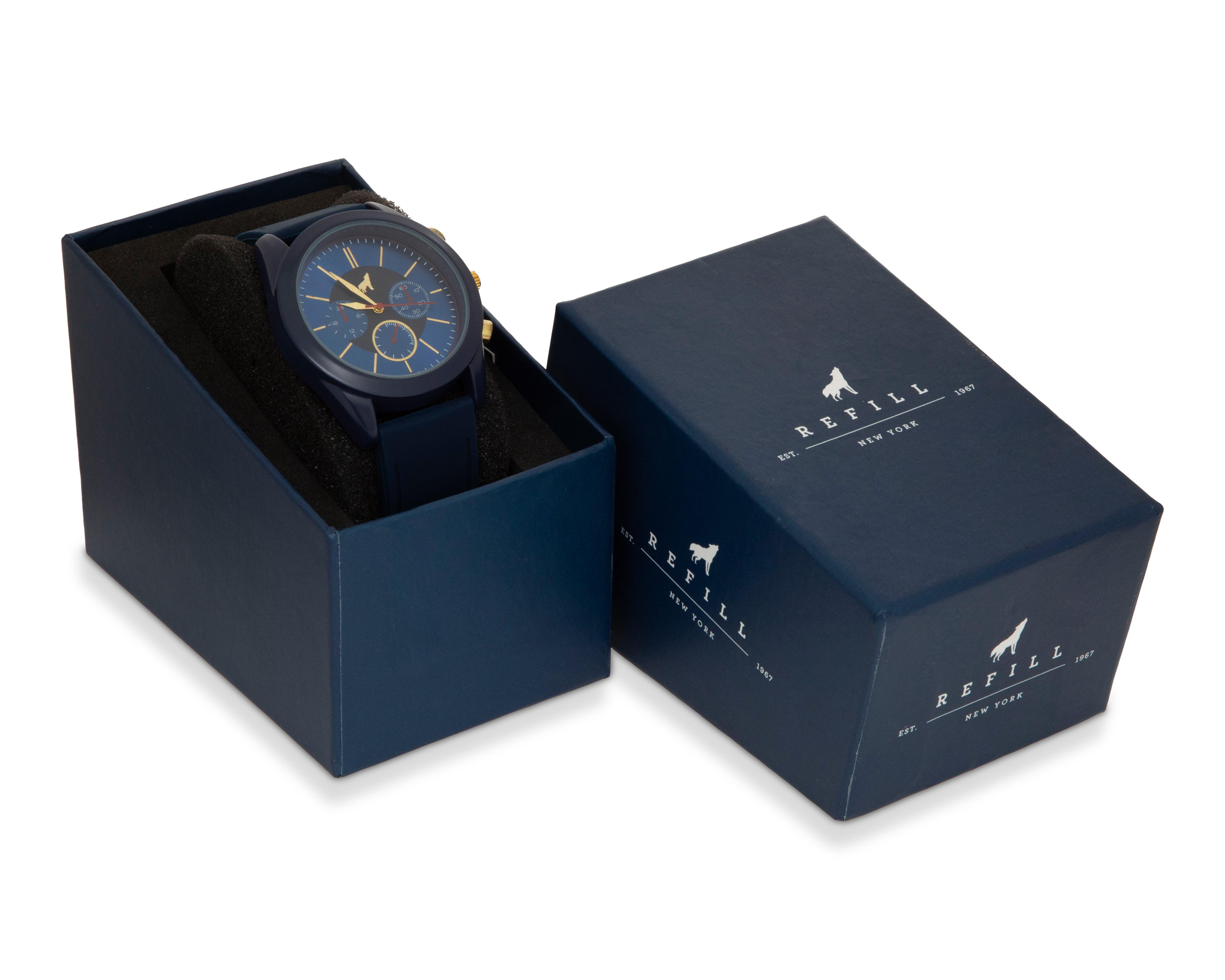 Foto 5 | Reloj Refill MW-38 Azul