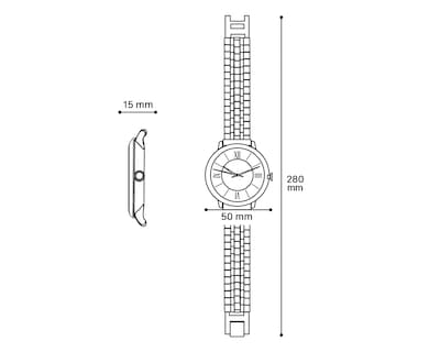 Foto 5 | Reloj Polo Union Club 15752-B2 Negro