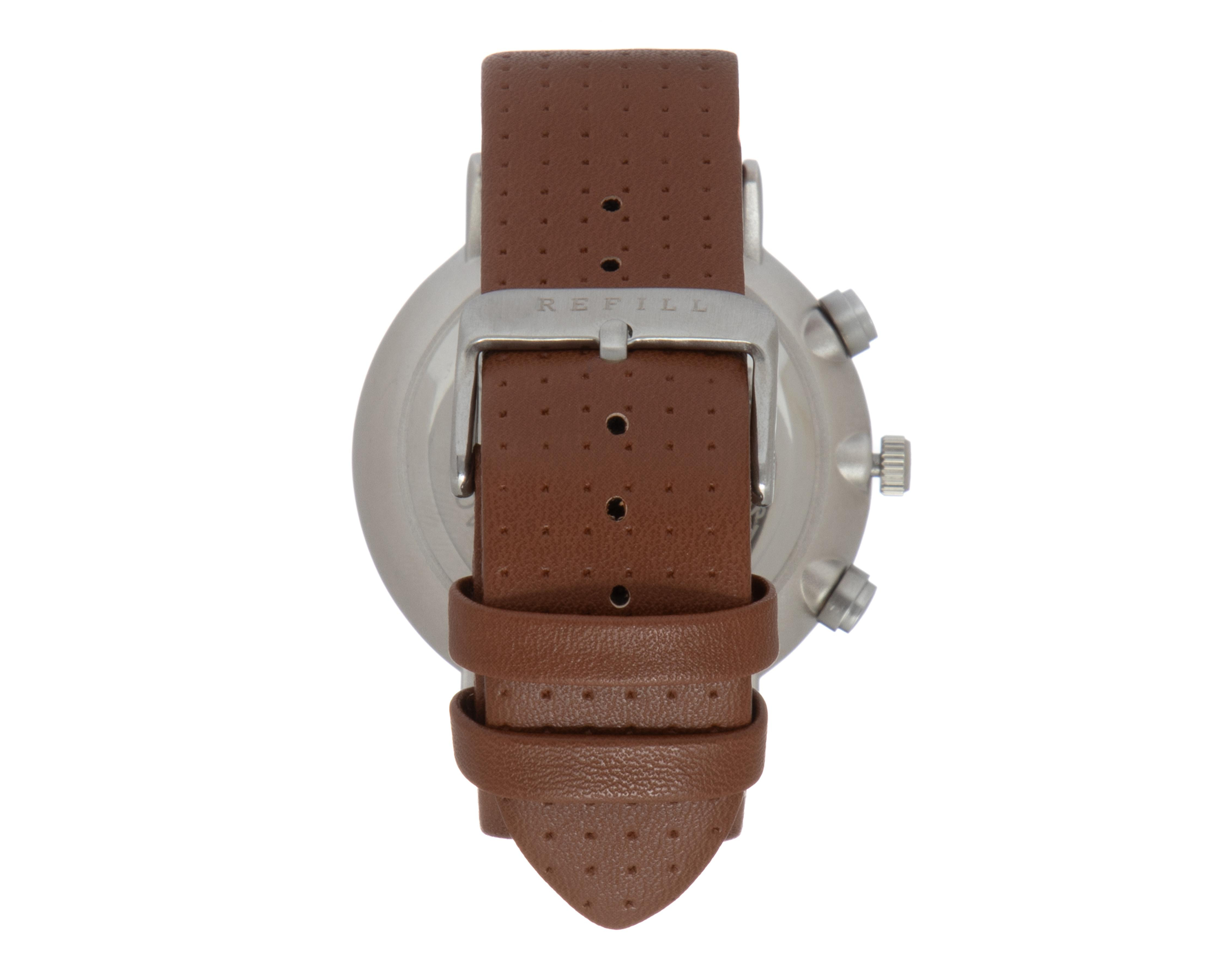 Foto 4 pulgar | Reloj Refill 10110 Café